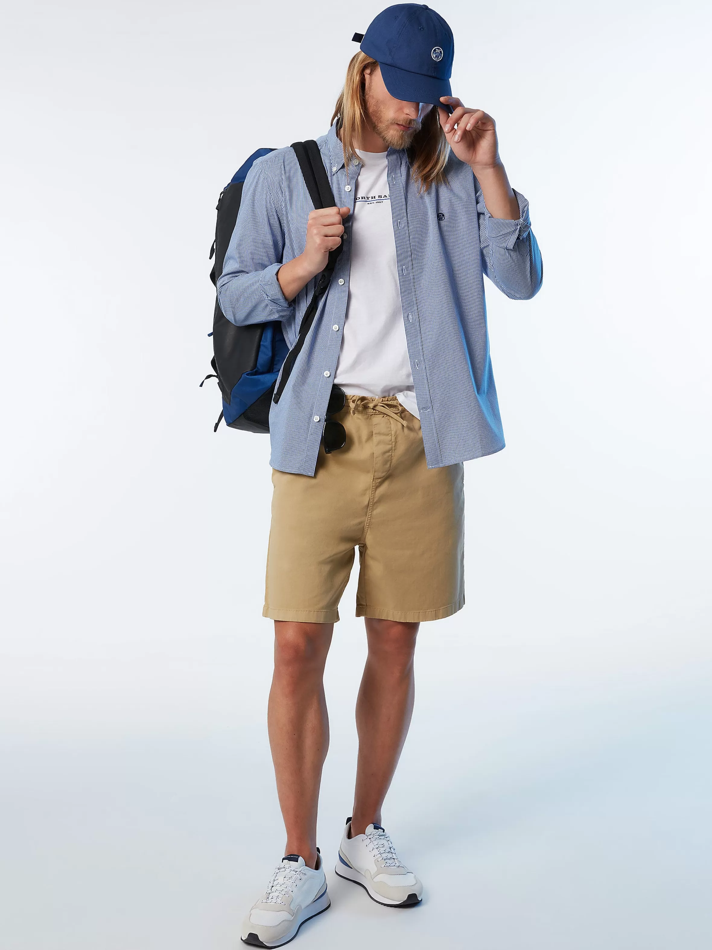 Uomo North Sails Bermuda Chino Con Coulisse