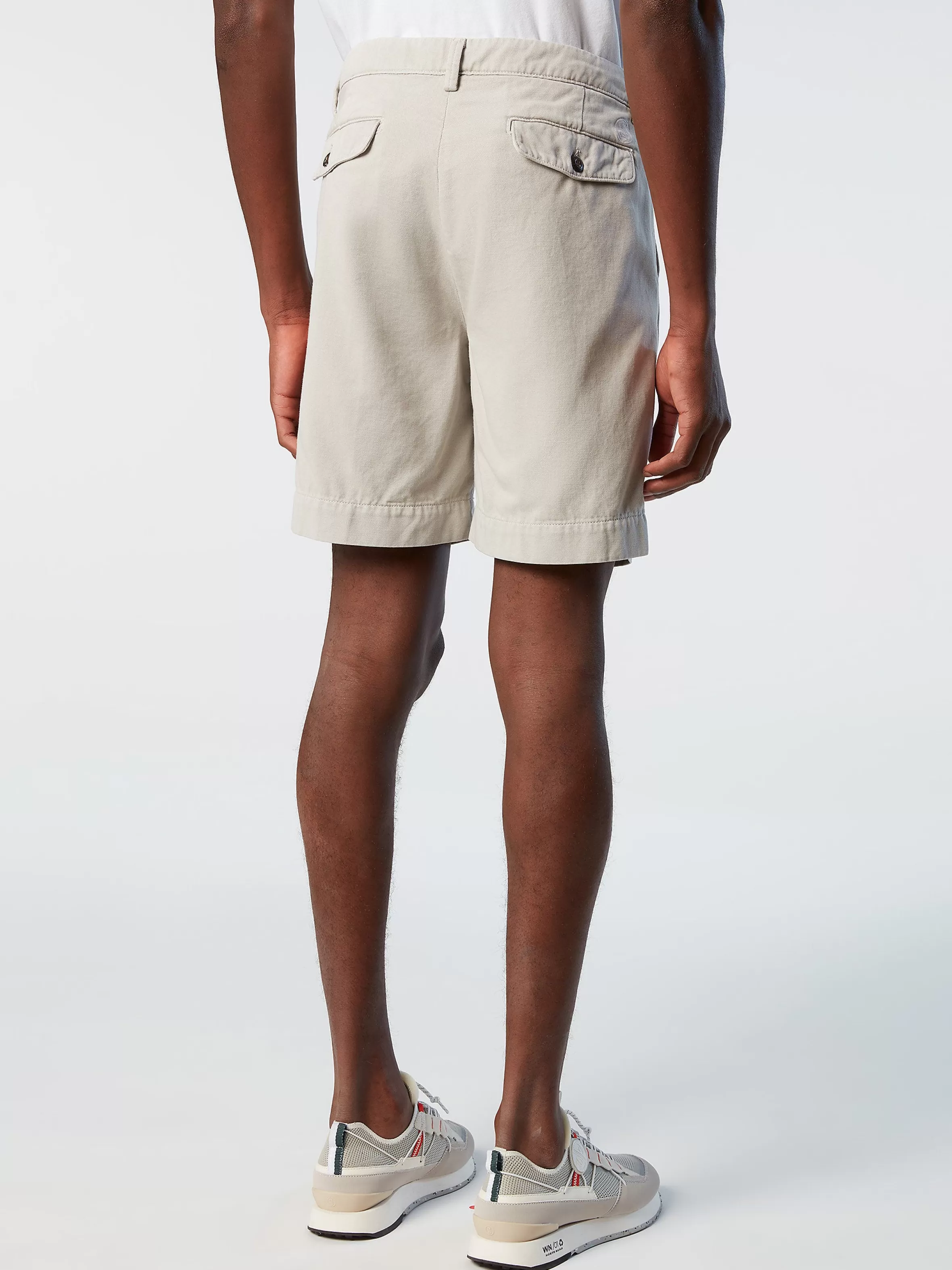 Uomo North Sails Bermuda Chino Con Pinces