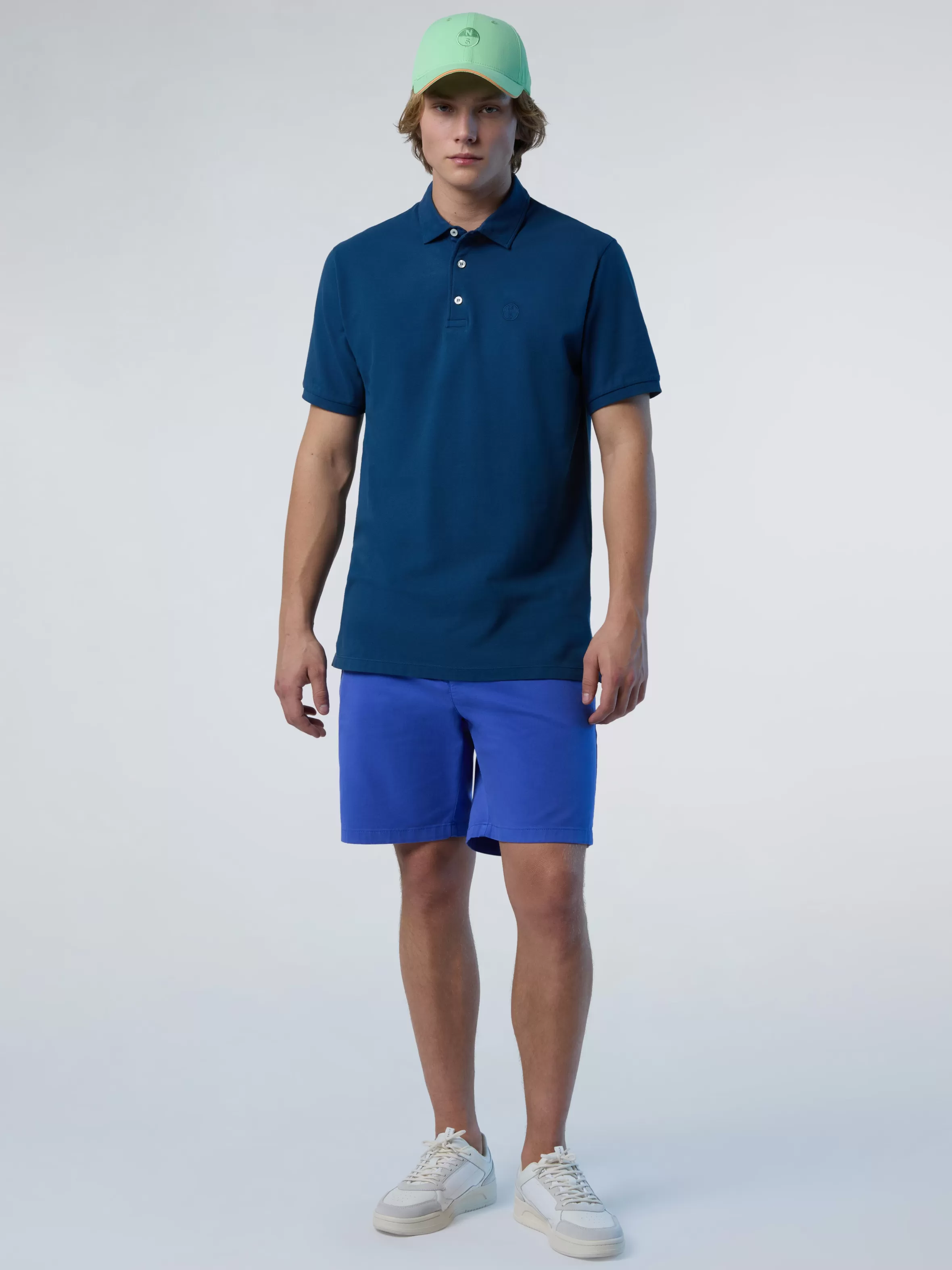 Uomo North Sails Bermuda Chino In Gabardina