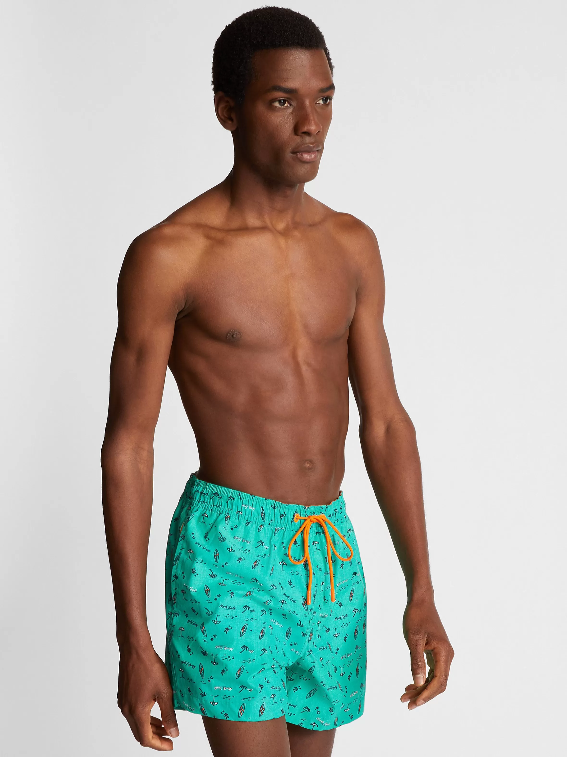 Uomo North Sails Boxer Mare Con Stampa