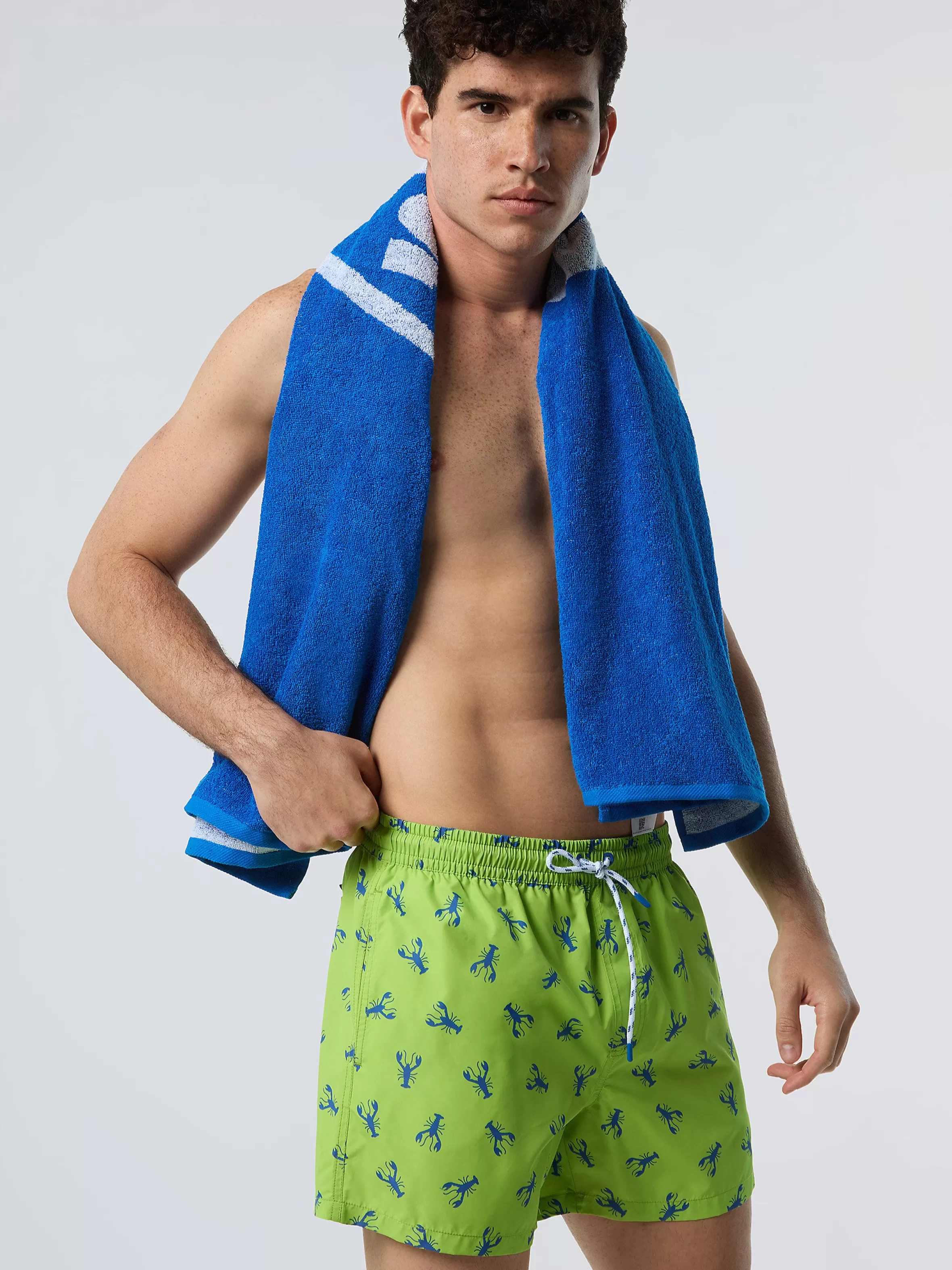 Uomo North Sails Boxer Mare Con Stampa