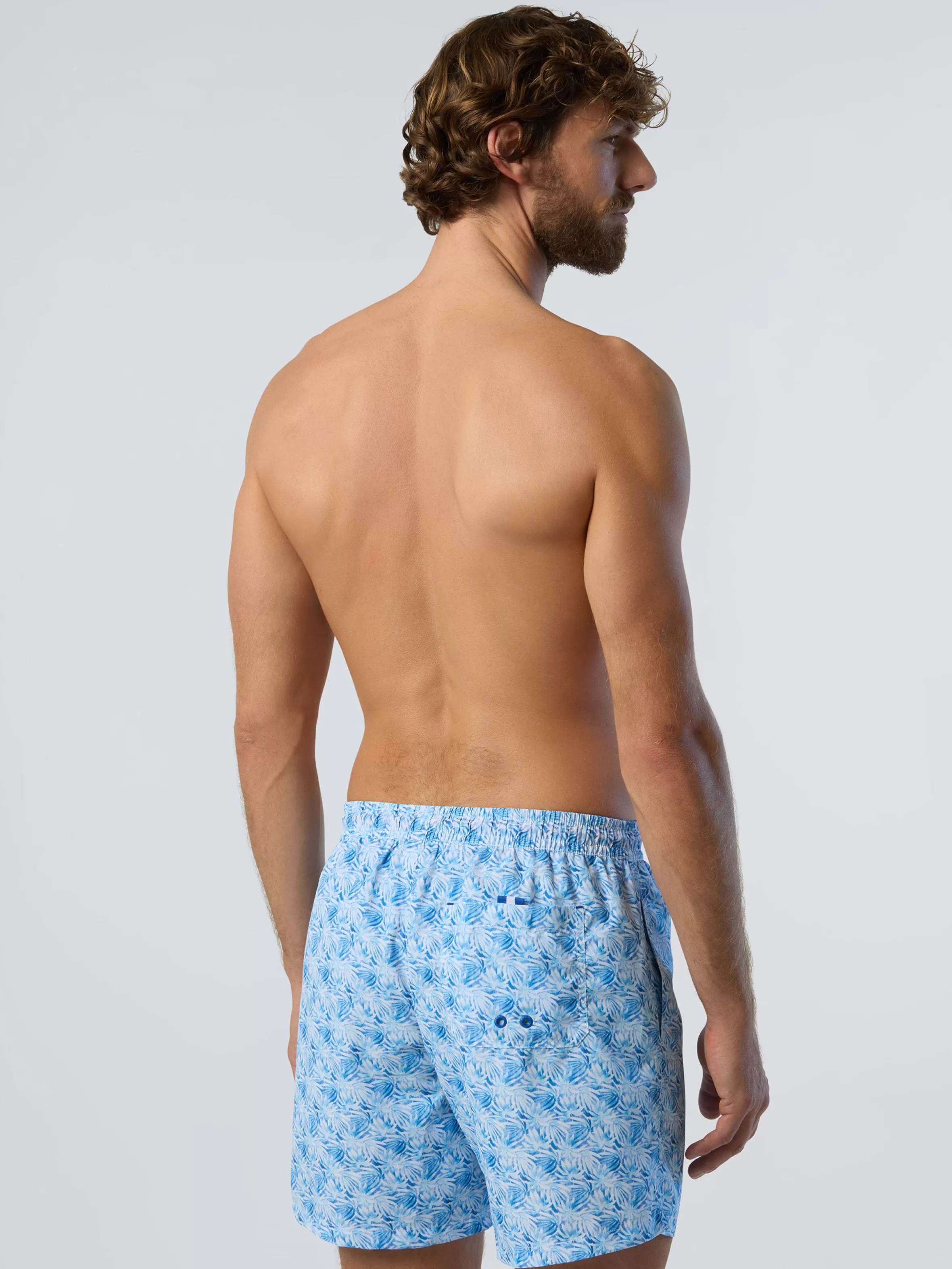 Uomo North Sails Boxer Mare Con Stampa