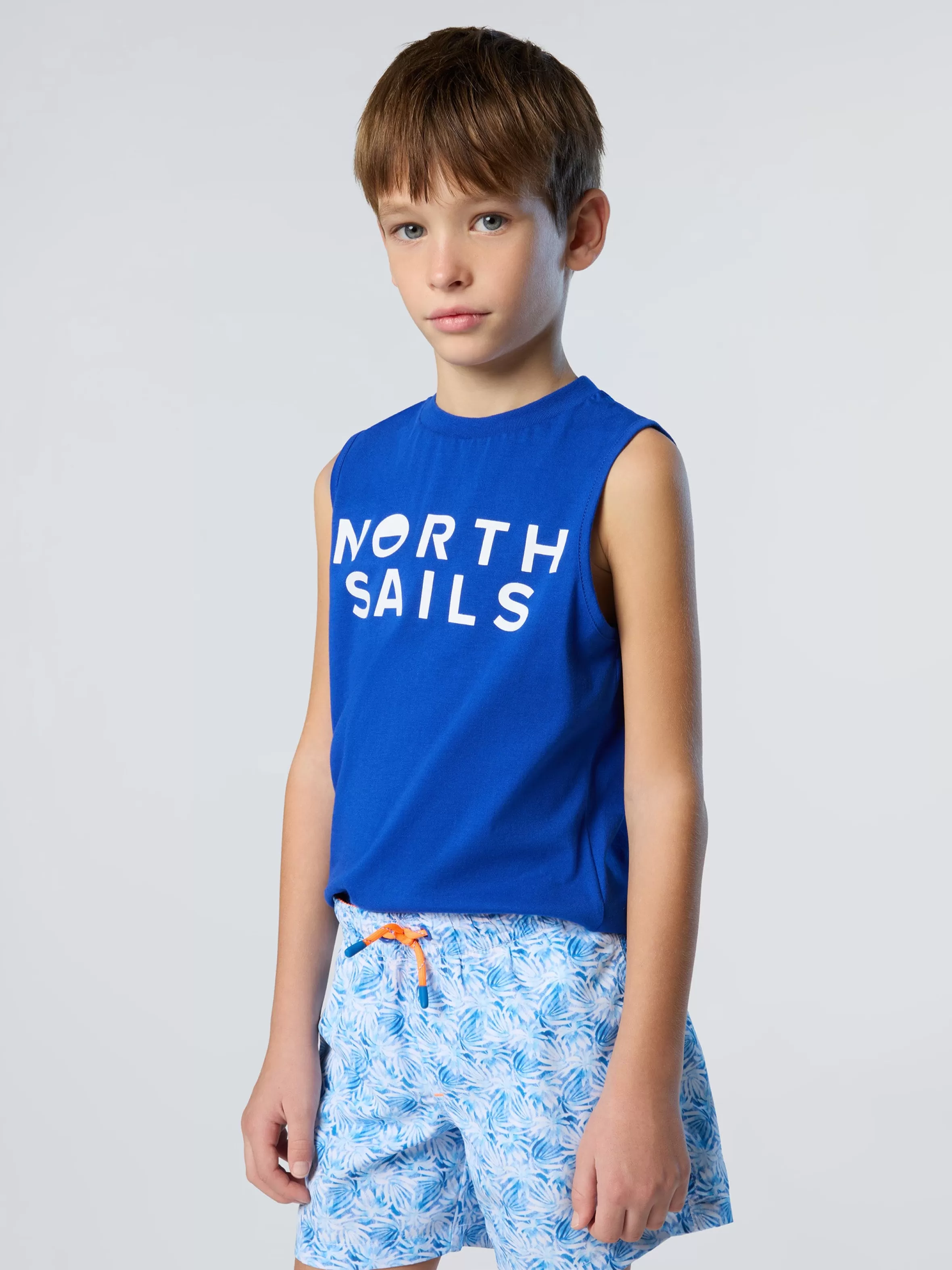 North Sails Boxer Mare Con Stampa Grafica