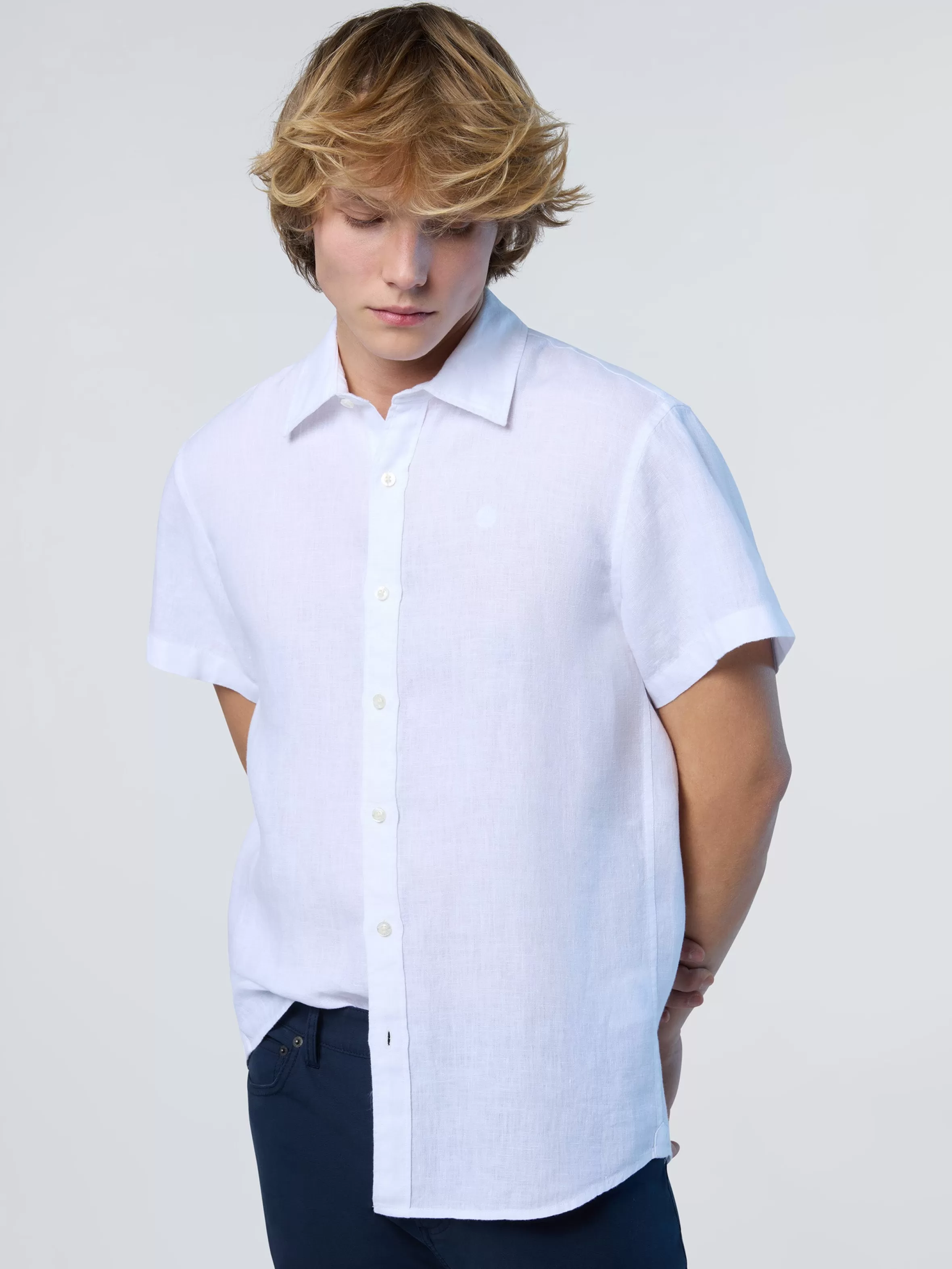 Uomo North Sails Camicia A Maniche Corte