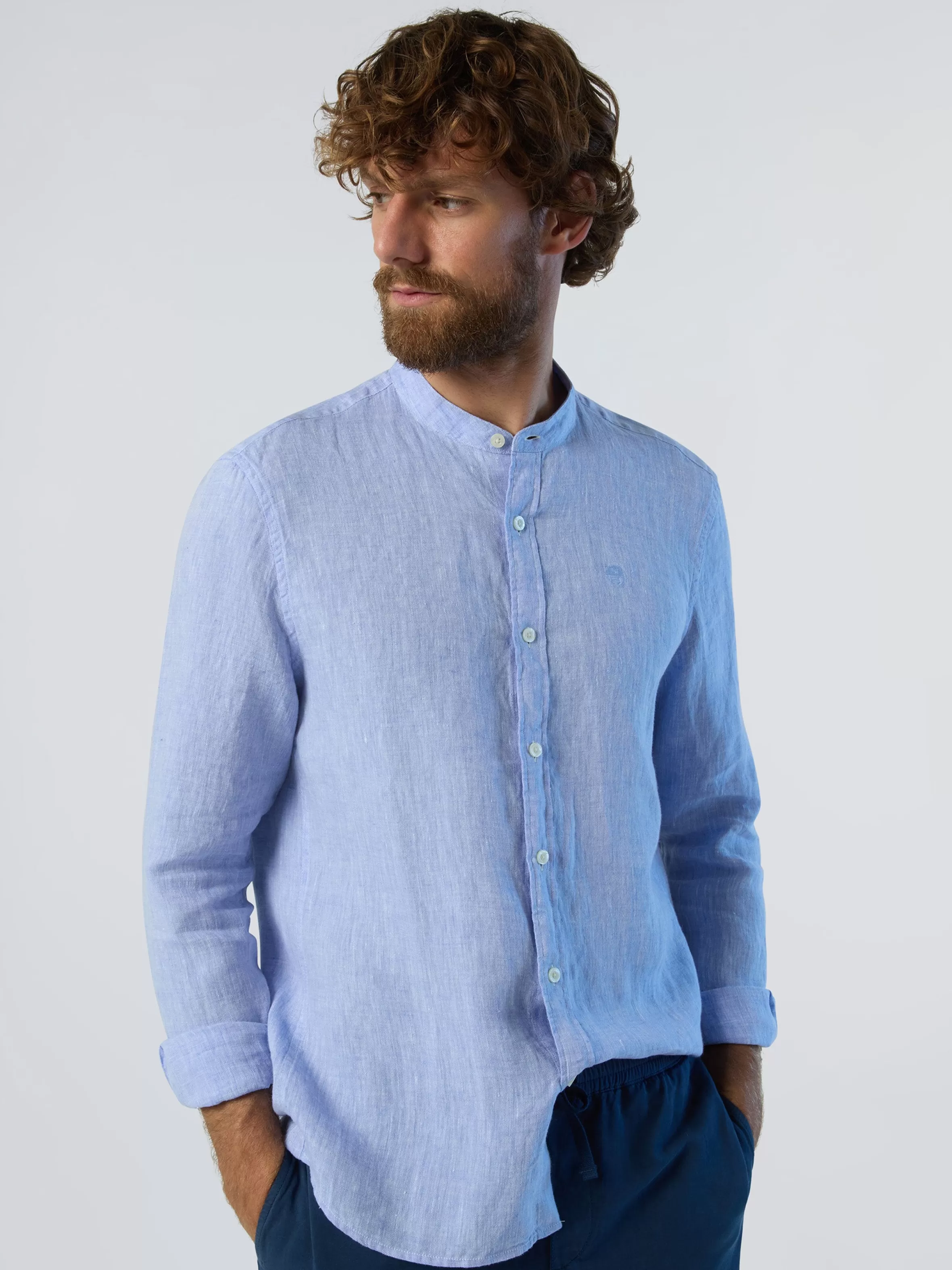 Uomo North Sails Camicia Alla Coreana