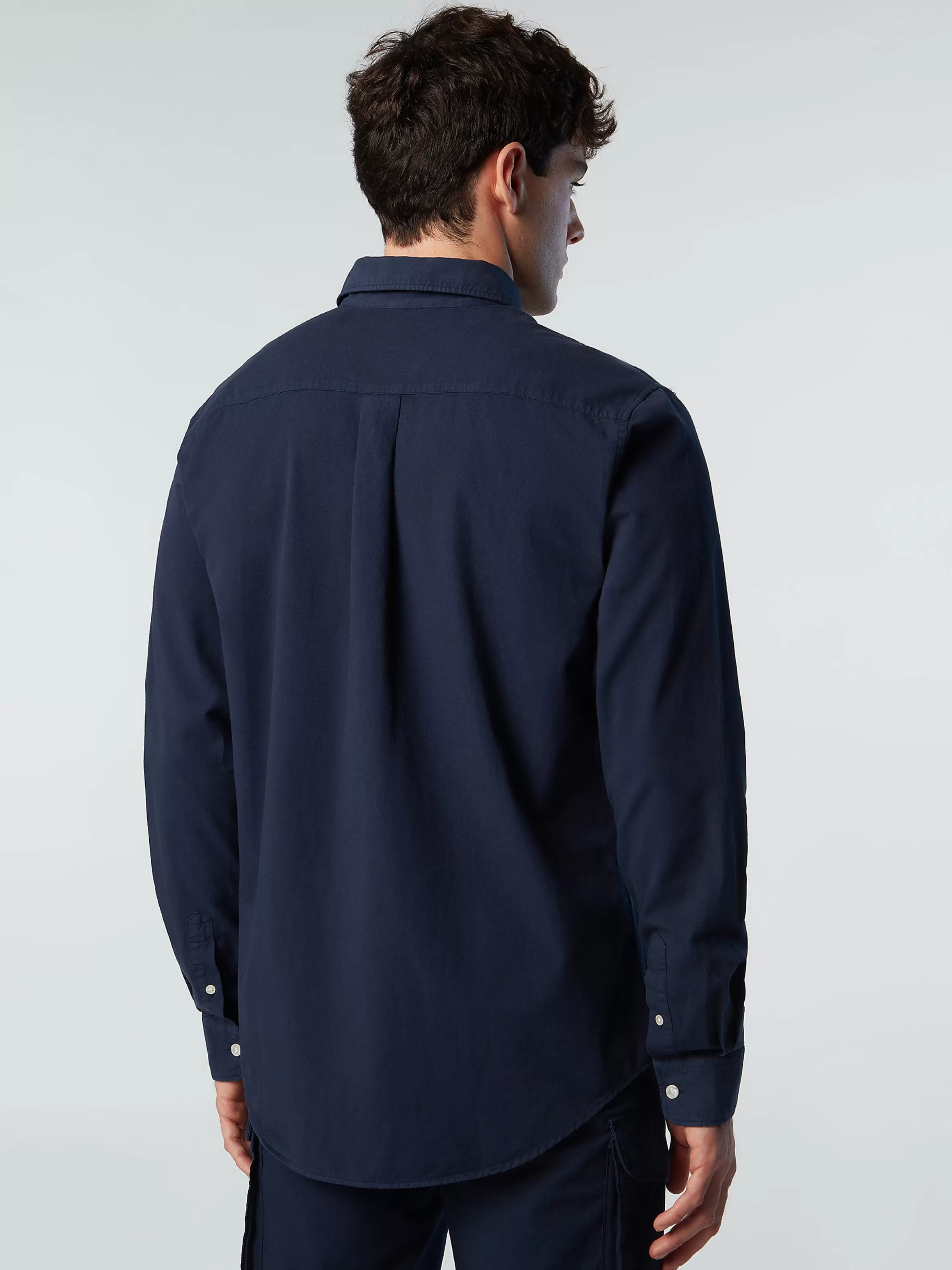 Uomo North Sails Camicia In Gabardina