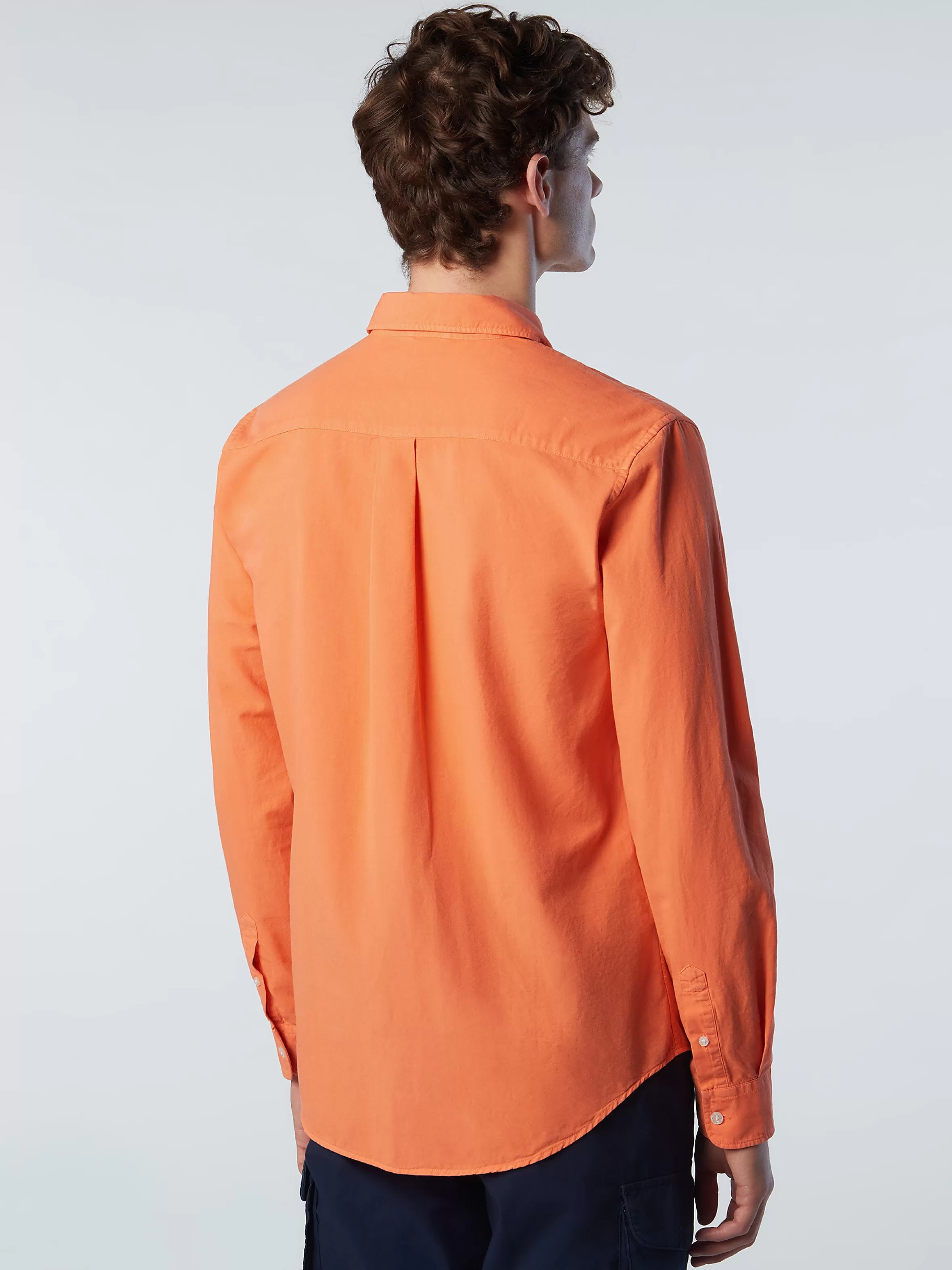 Uomo North Sails Camicia In Gabardina