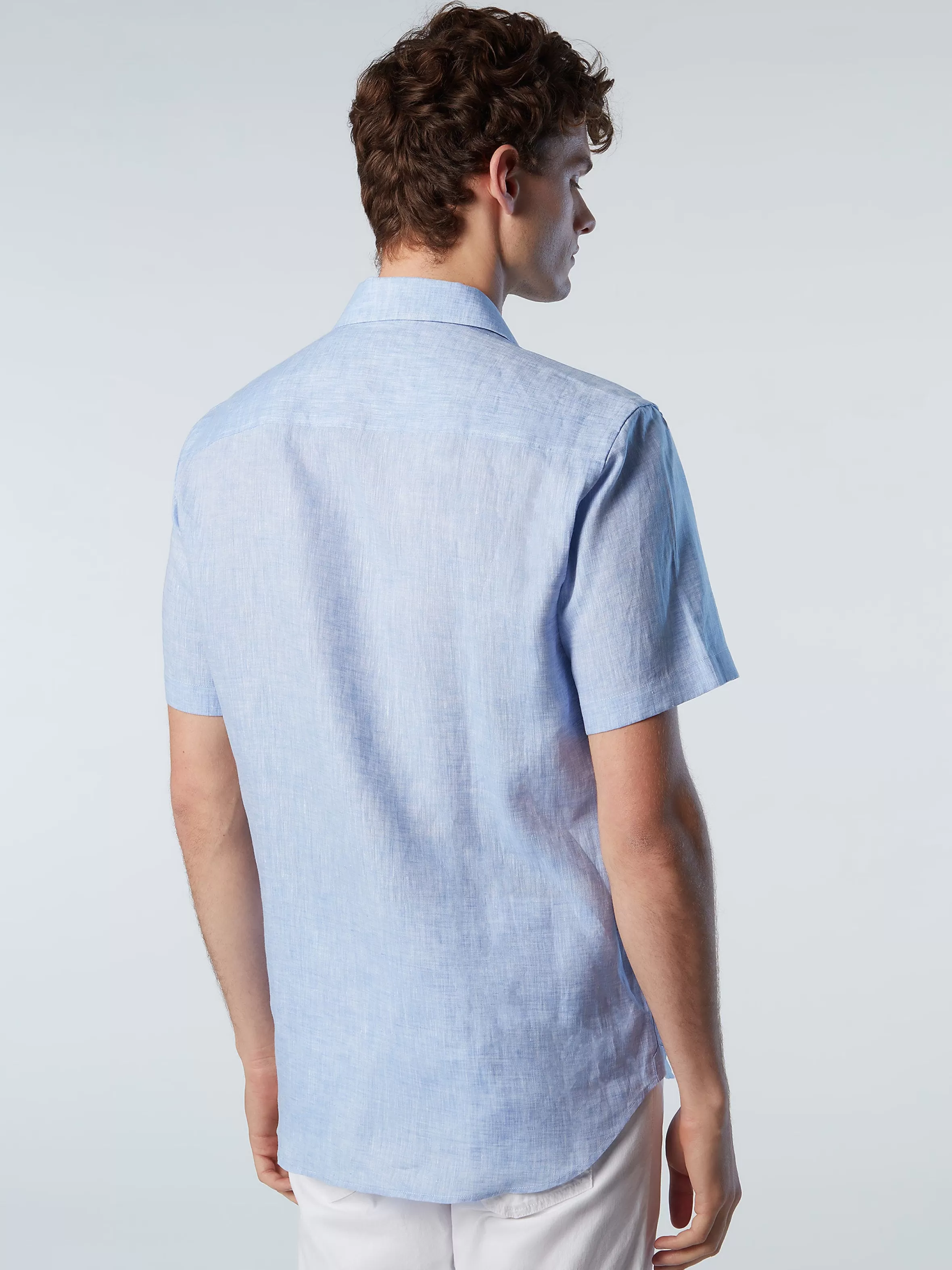 Uomo North Sails Camicia In Lino