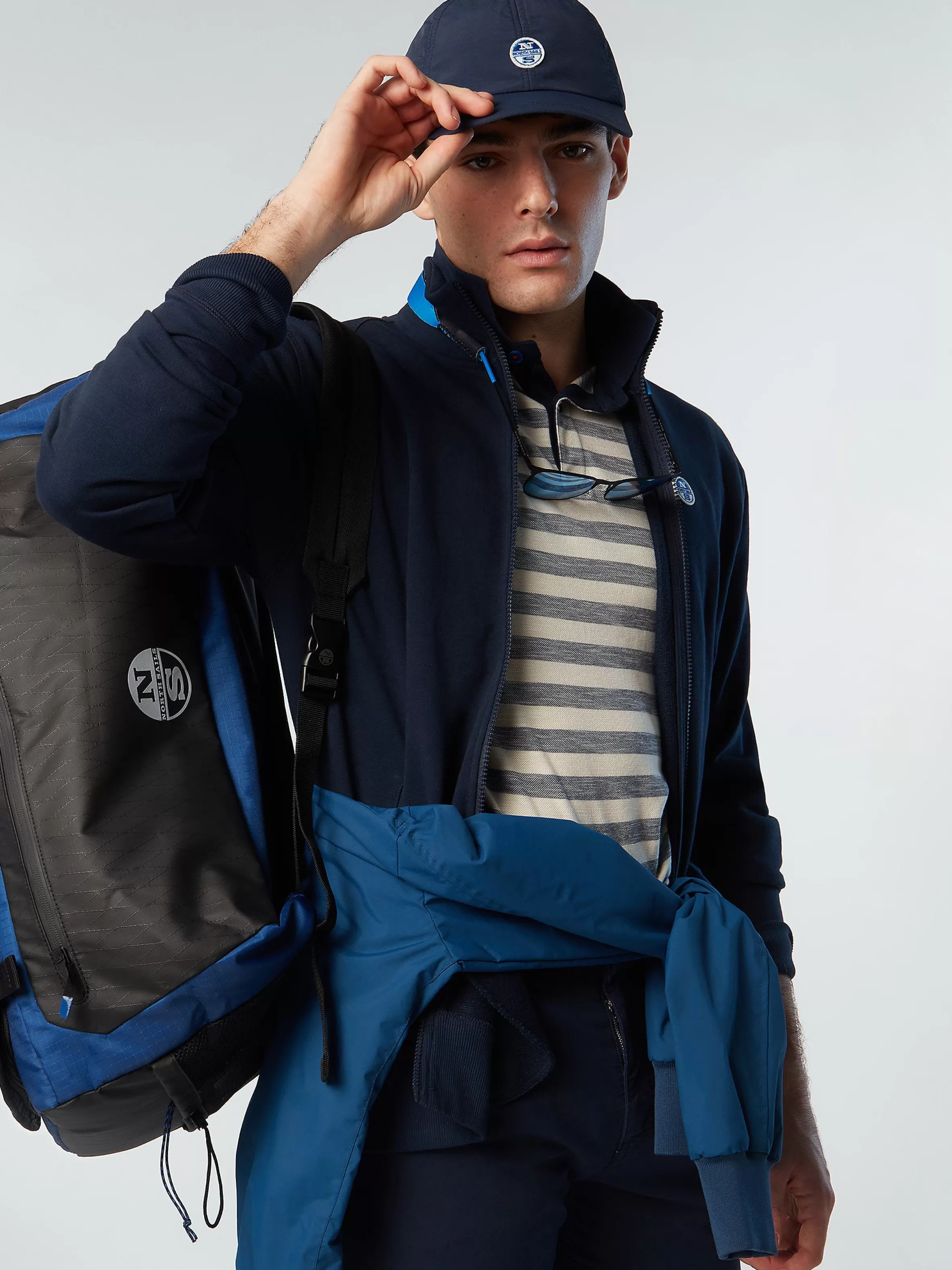 Uomo North Sails Felpa Con Zip