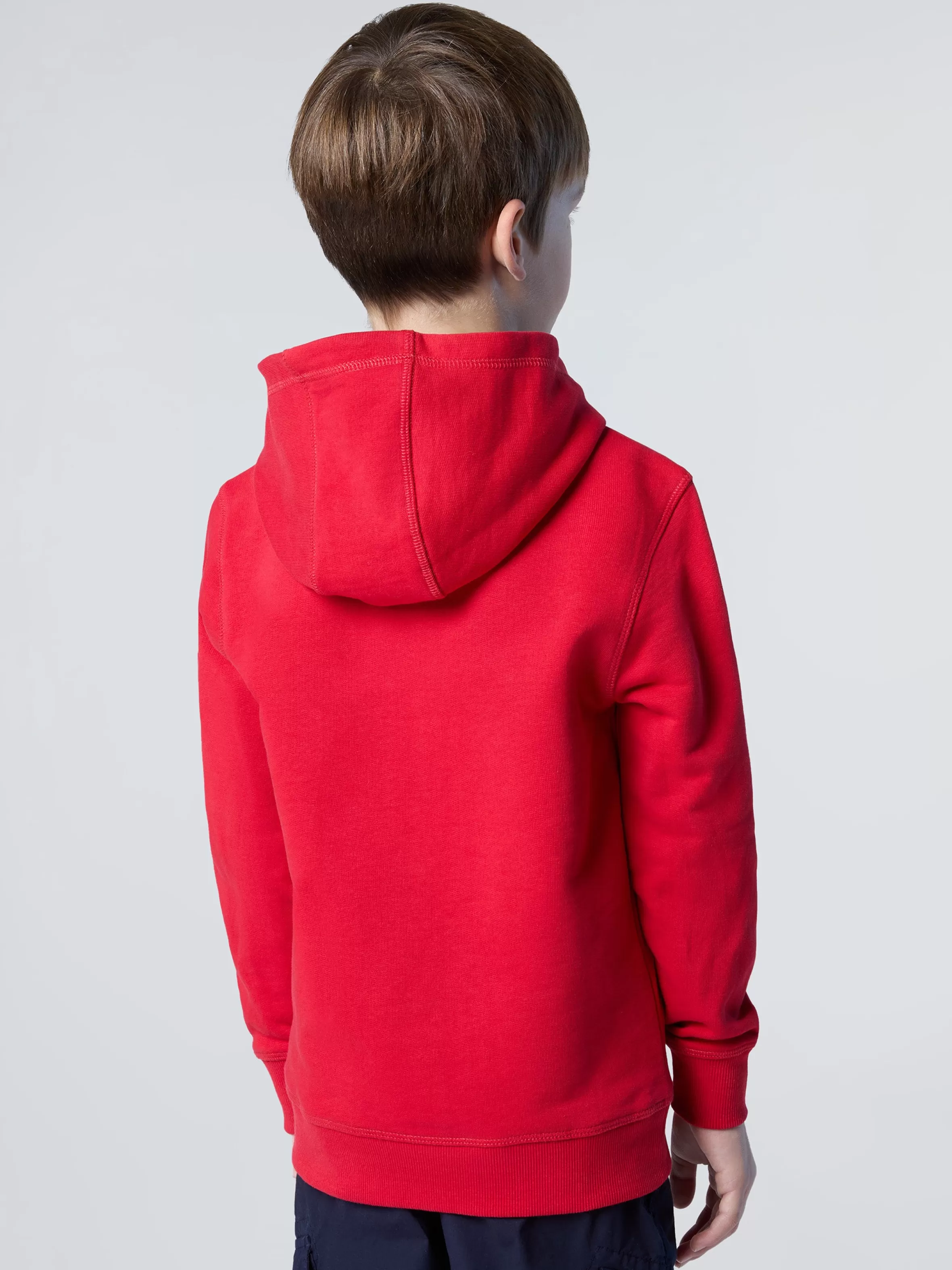 North Sails Felpa Hoodie Con Maxi Logo