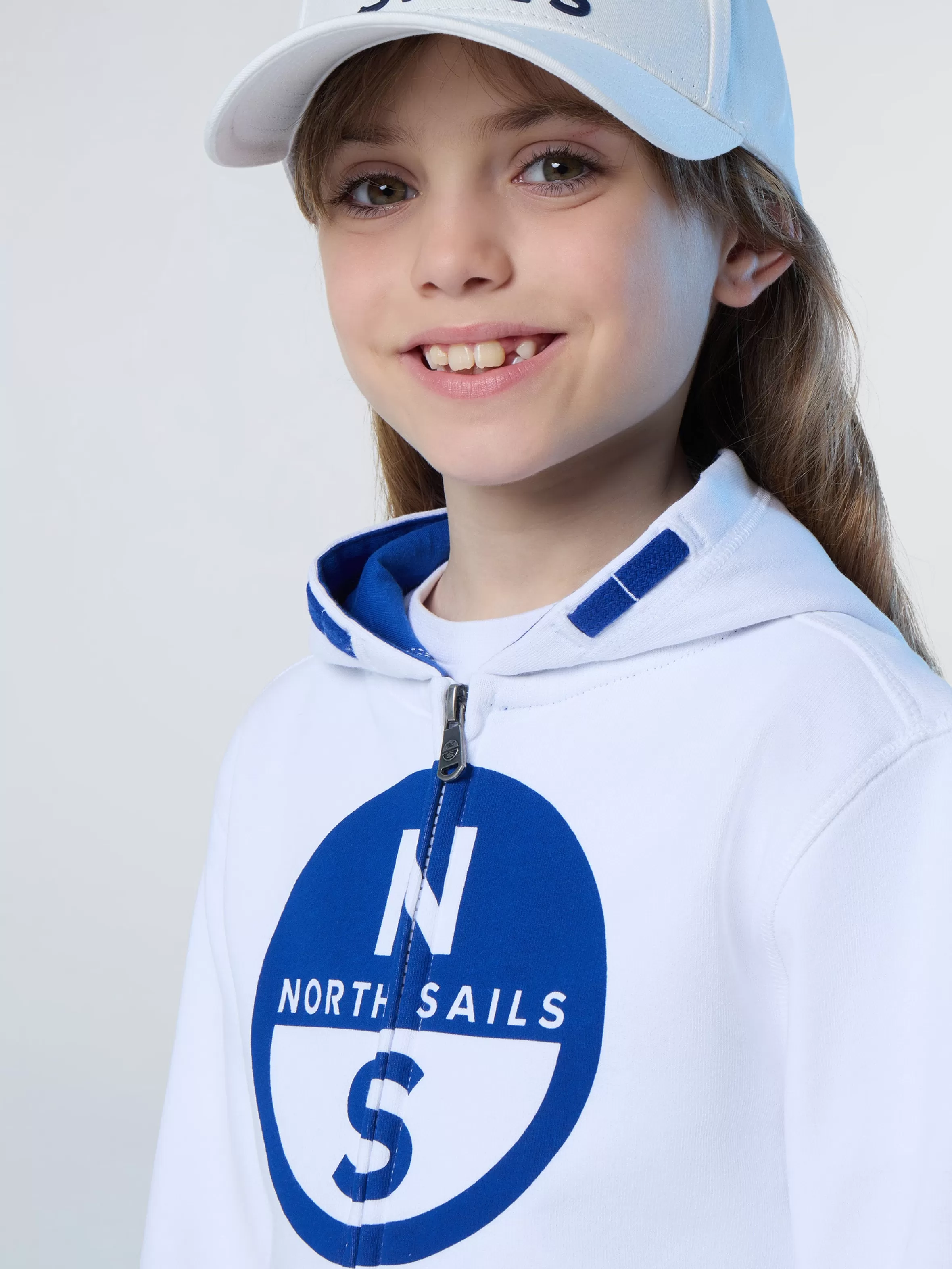 North Sails Felpa Hoodie Con Maxi Logo