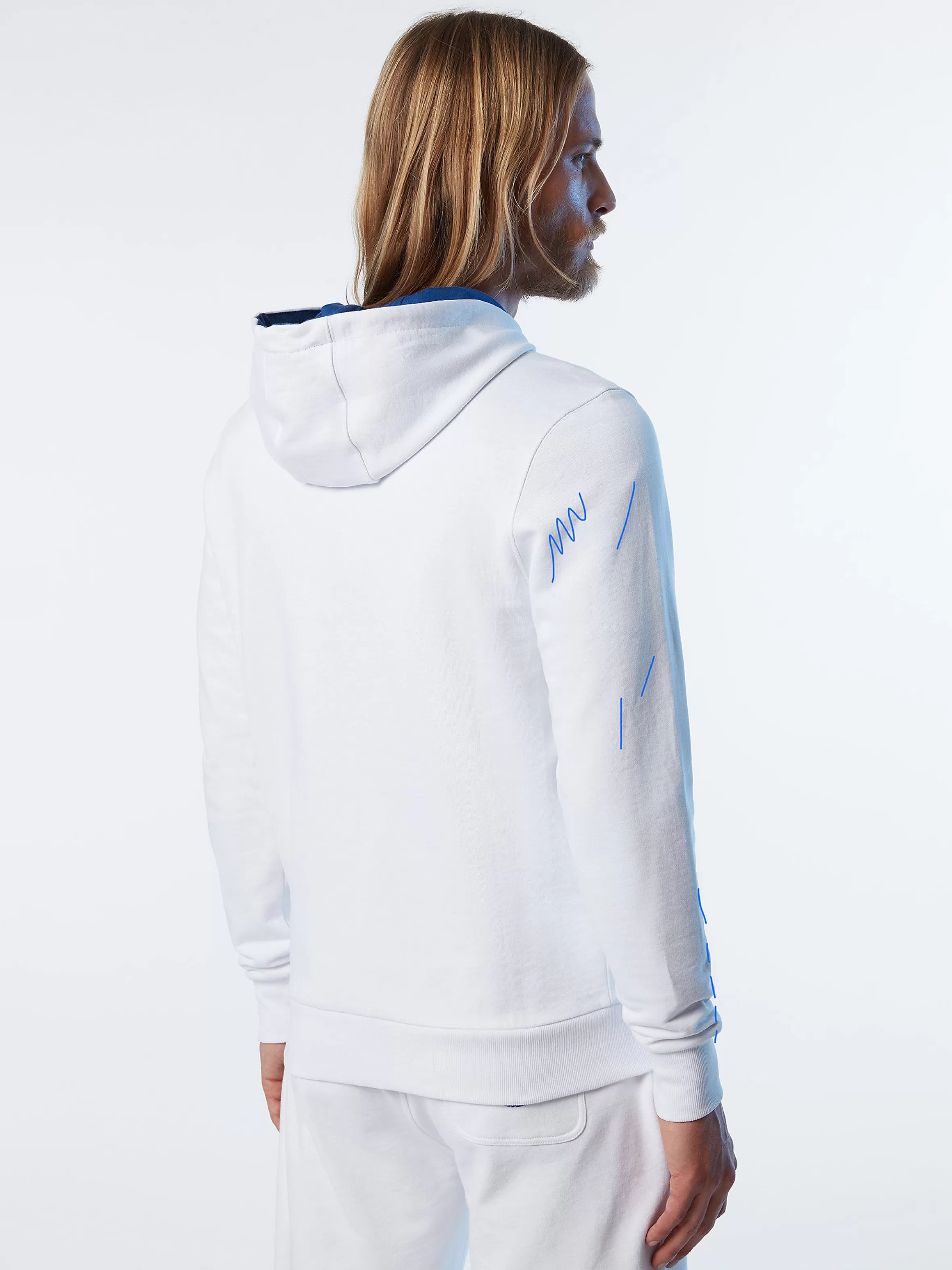 Uomo North Sails Felpa Hoodie Con Zip