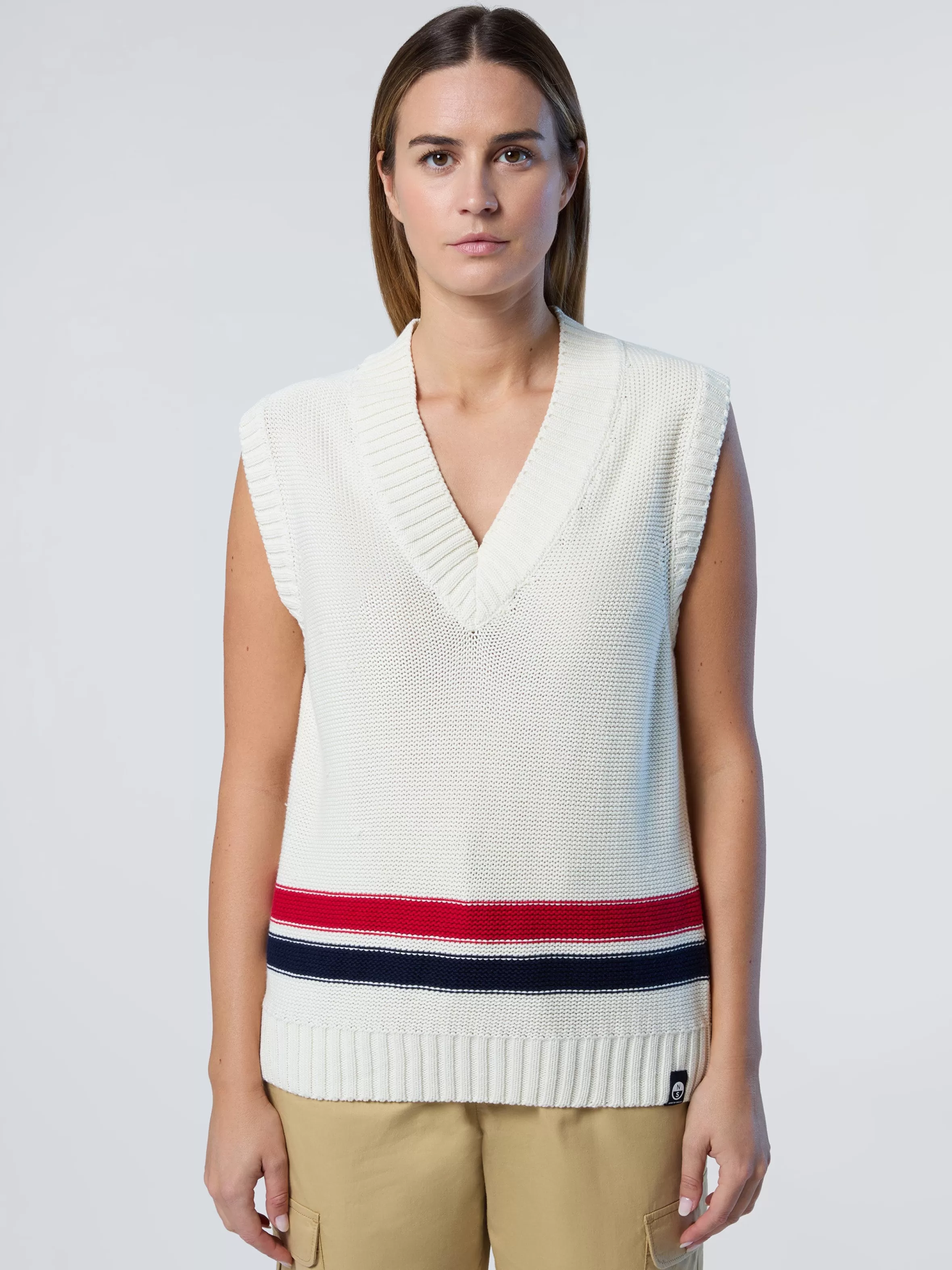 Donna North Sails Gilet Con Scollo A V