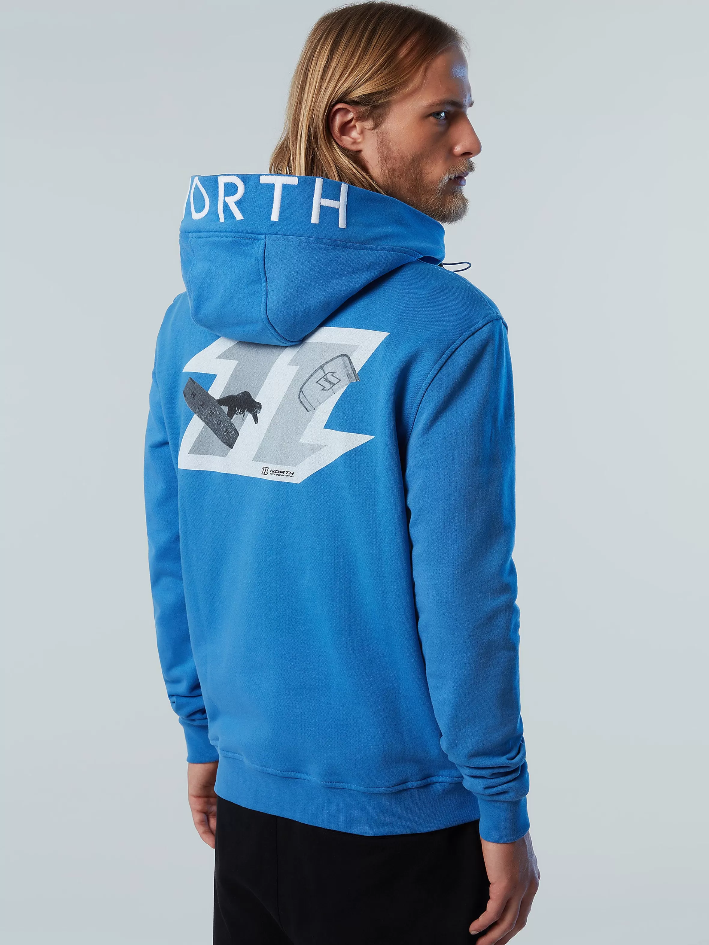 Uomo North Sails Hoodie With Embroidered Hood