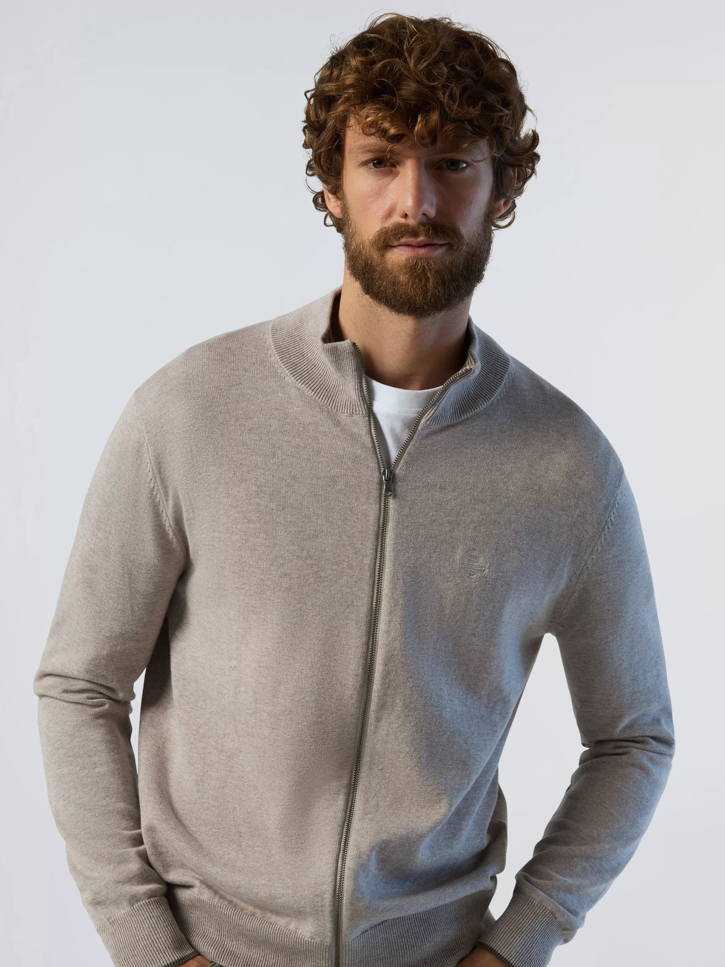 Uomo North Sails Maglione Collo Alto Con Zip