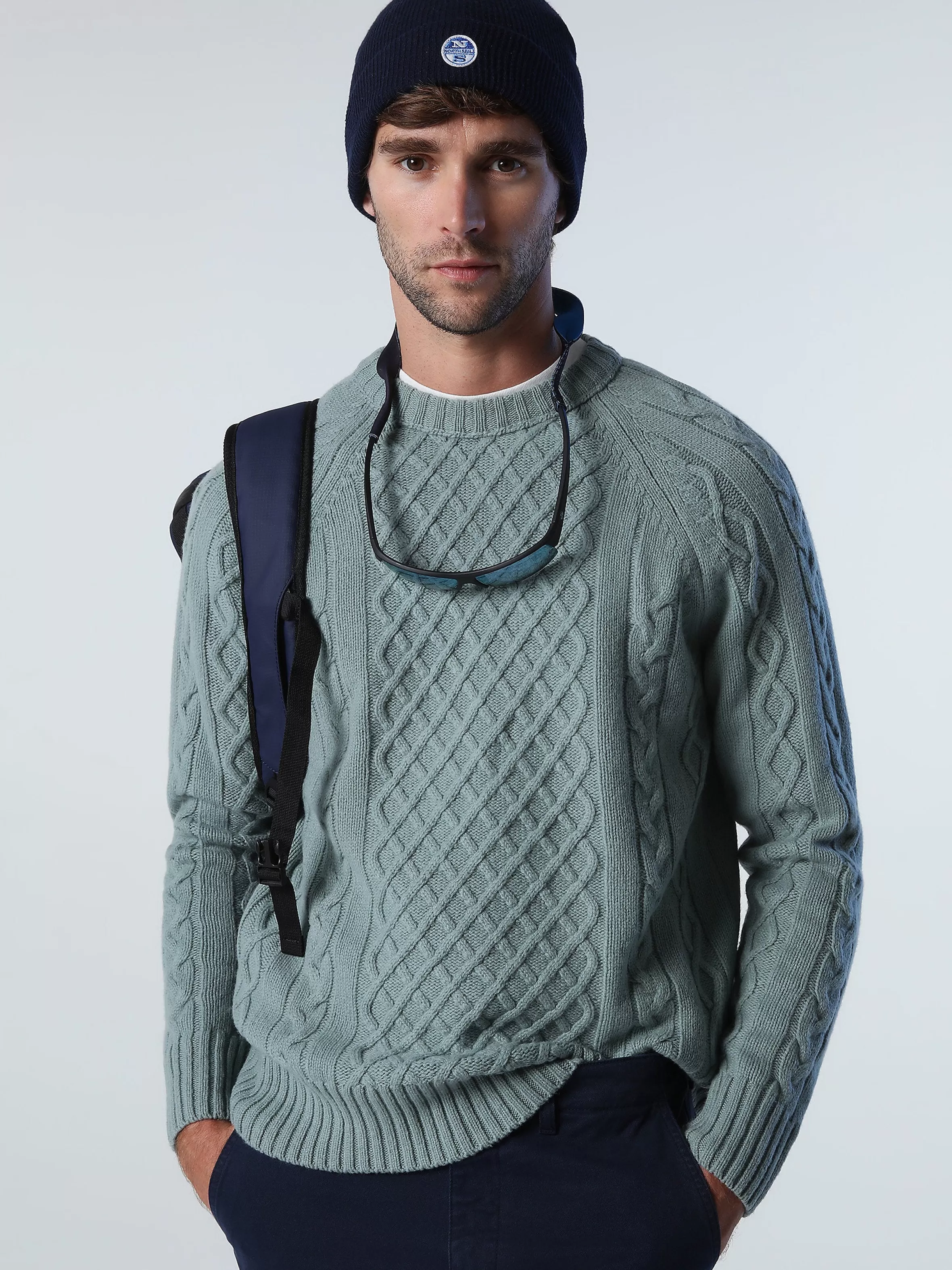 Uomo North Sails Maglione Con Treccia