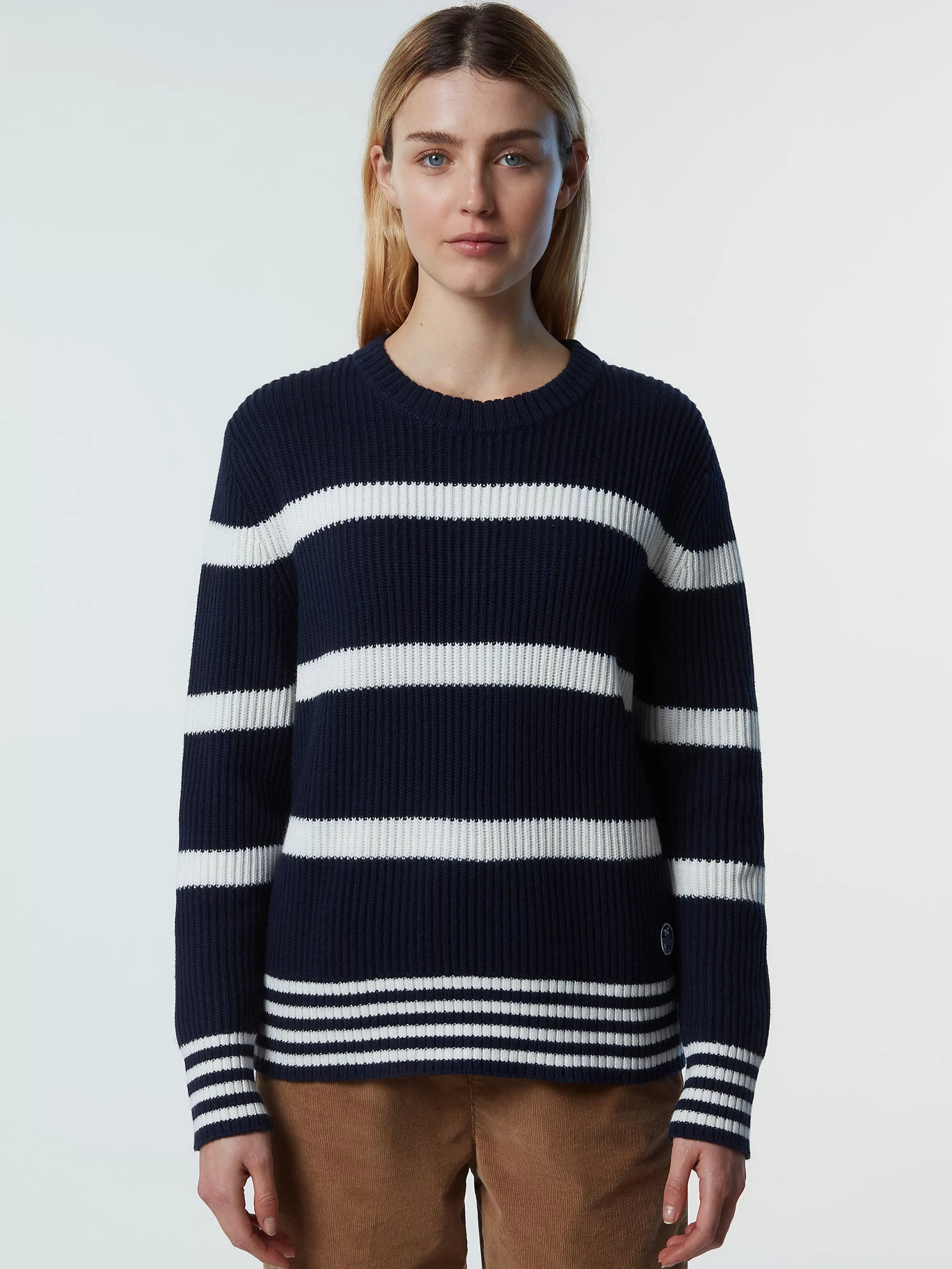 Donna North Sails Maglione Girocollo A Righe