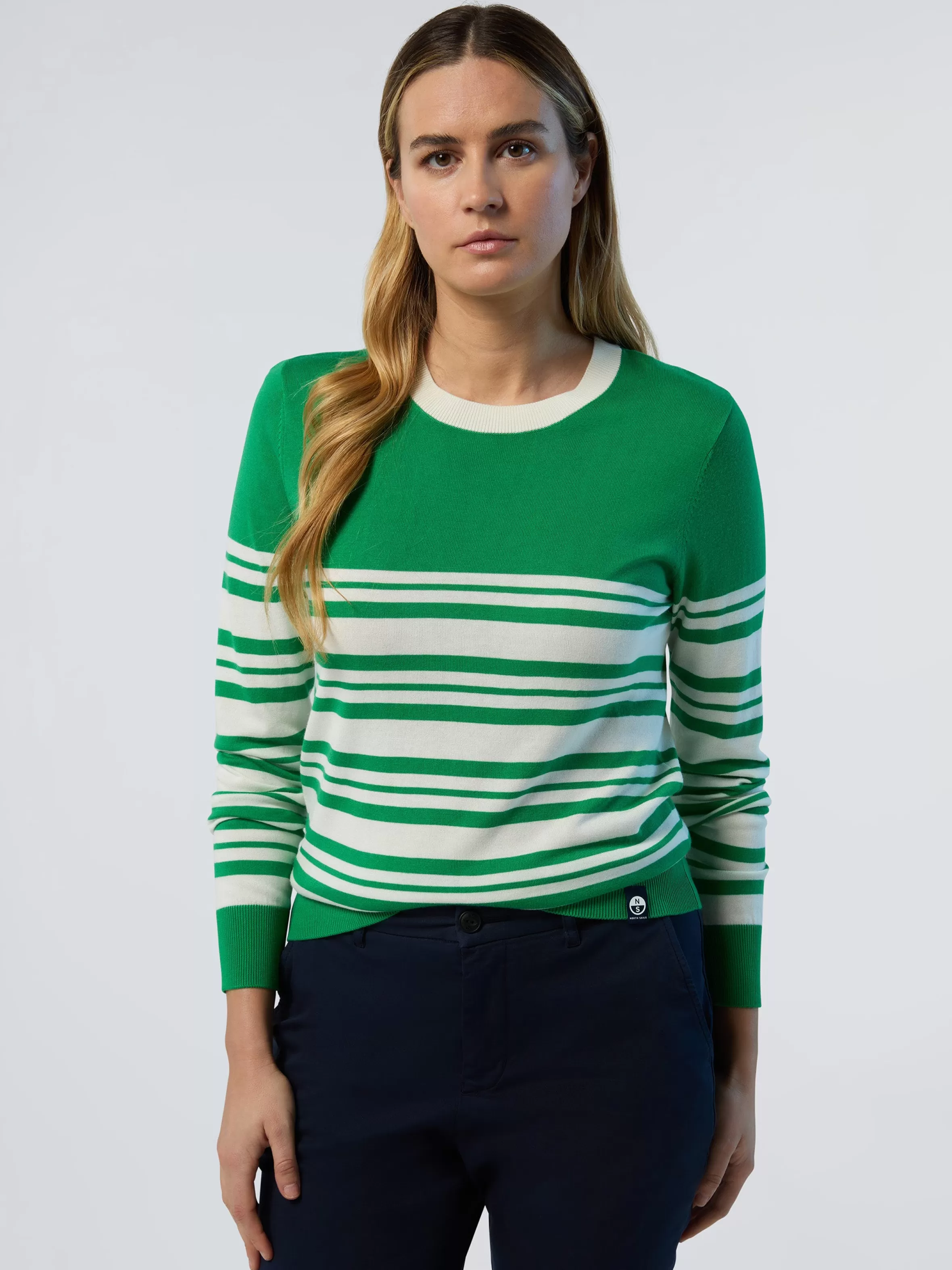 Donna North Sails Maglione In Cotone E Aloe