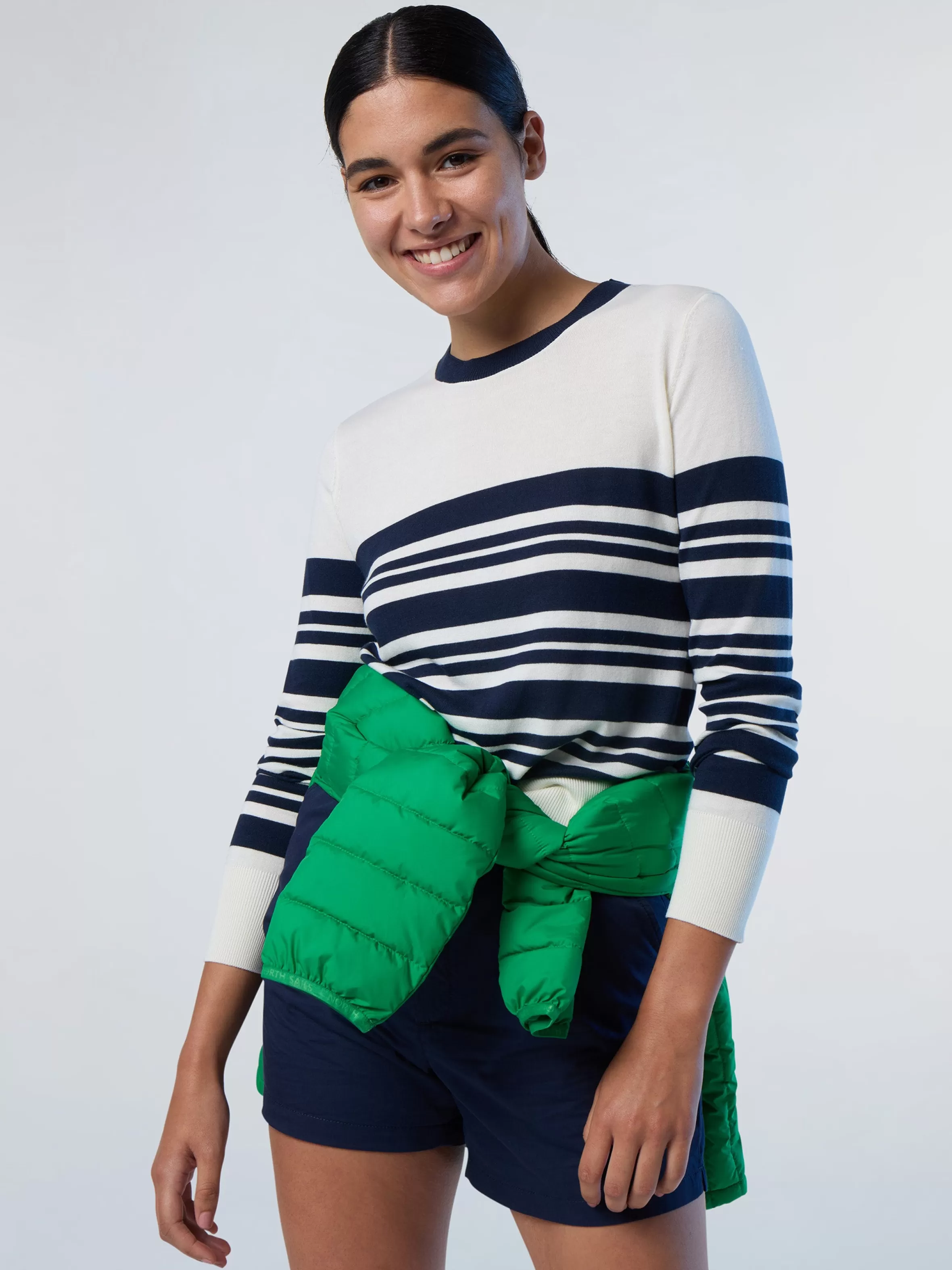 Donna North Sails Maglione In Cotone E Aloe