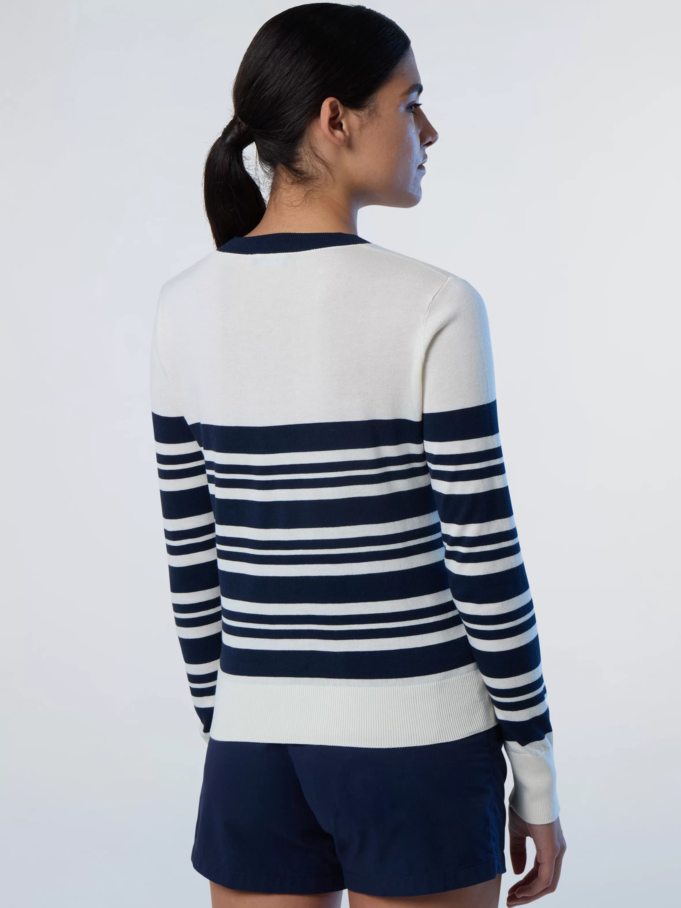 Donna North Sails Maglione In Cotone E Aloe