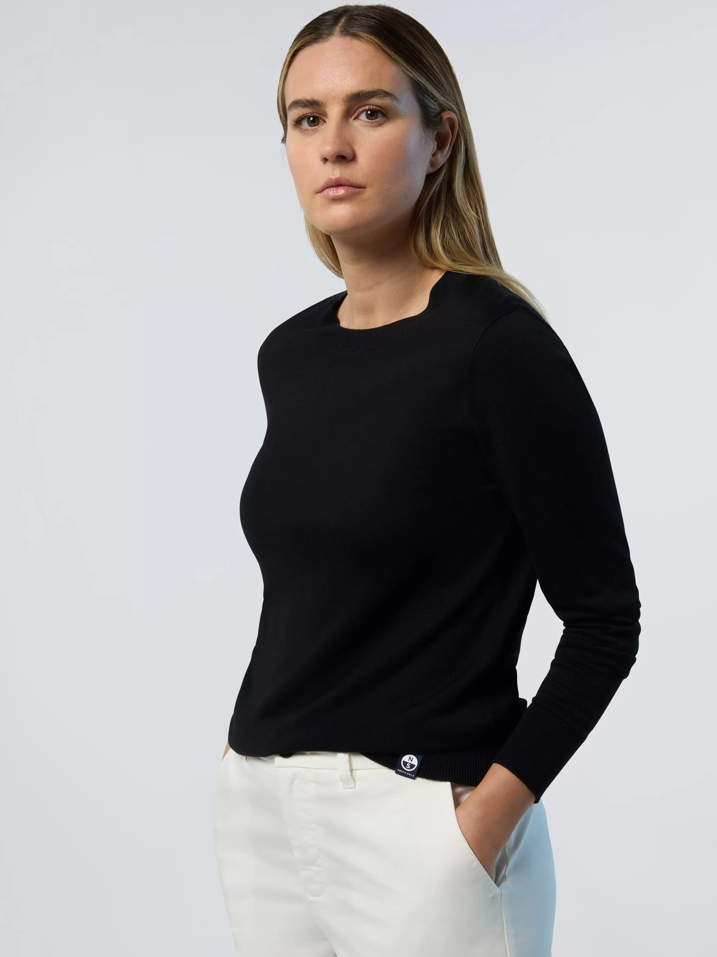 Donna North Sails Maglione In Cotone E Aloe