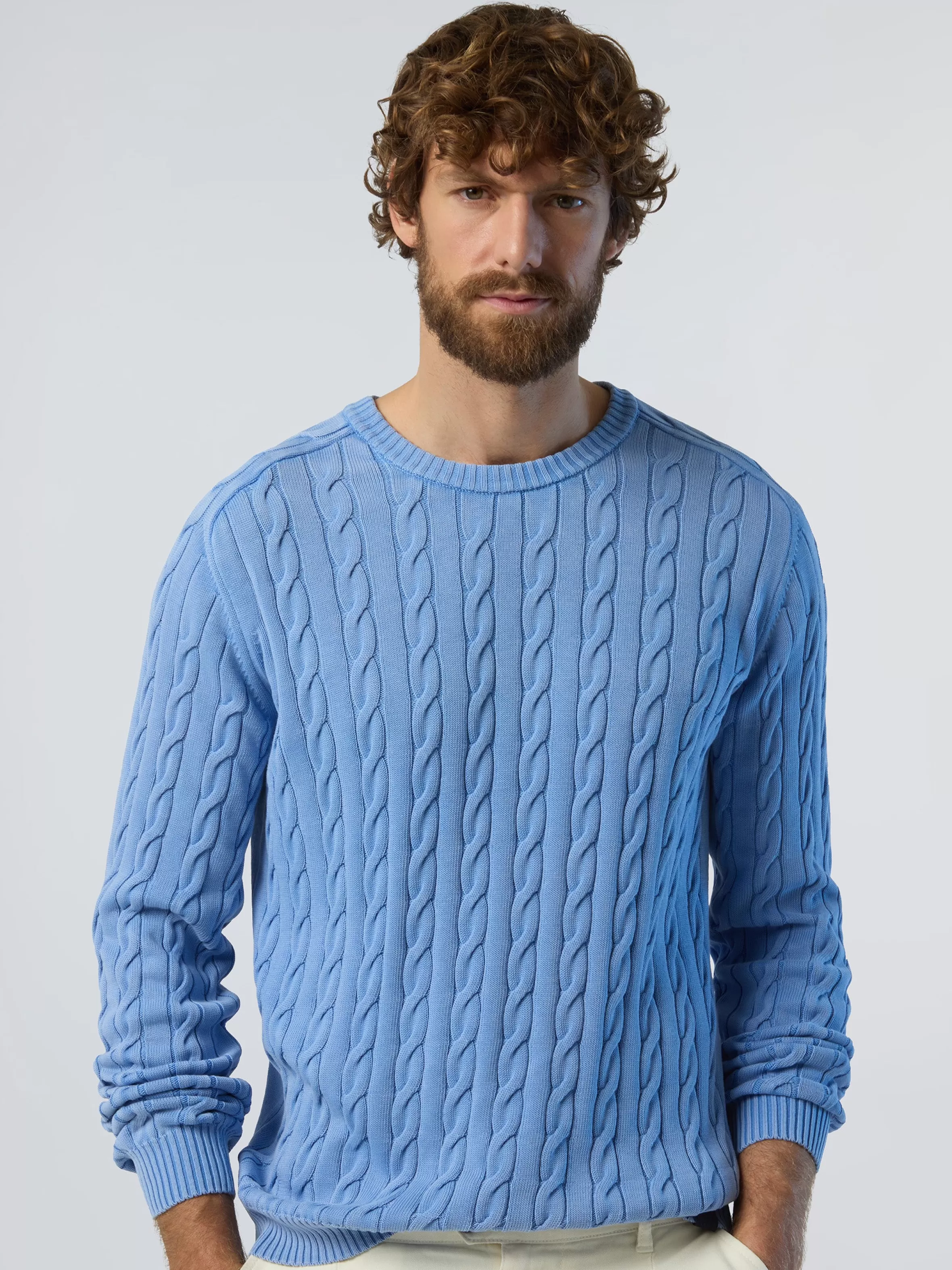 Uomo North Sails Maglione Lavorato A Trecce