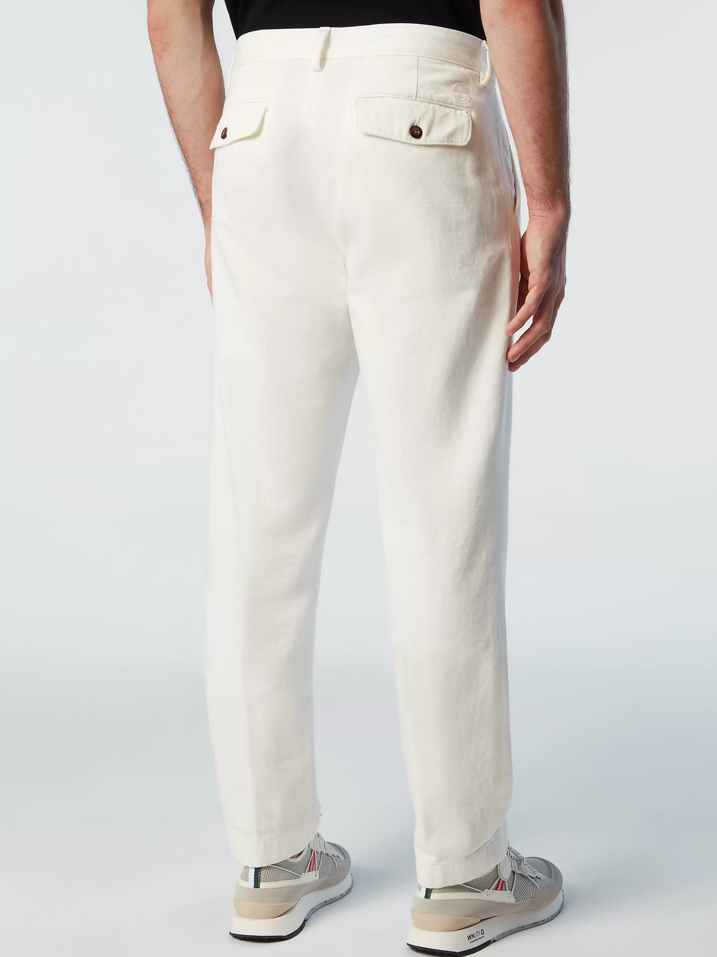 Uomo North Sails Pantalone In Twill Organico