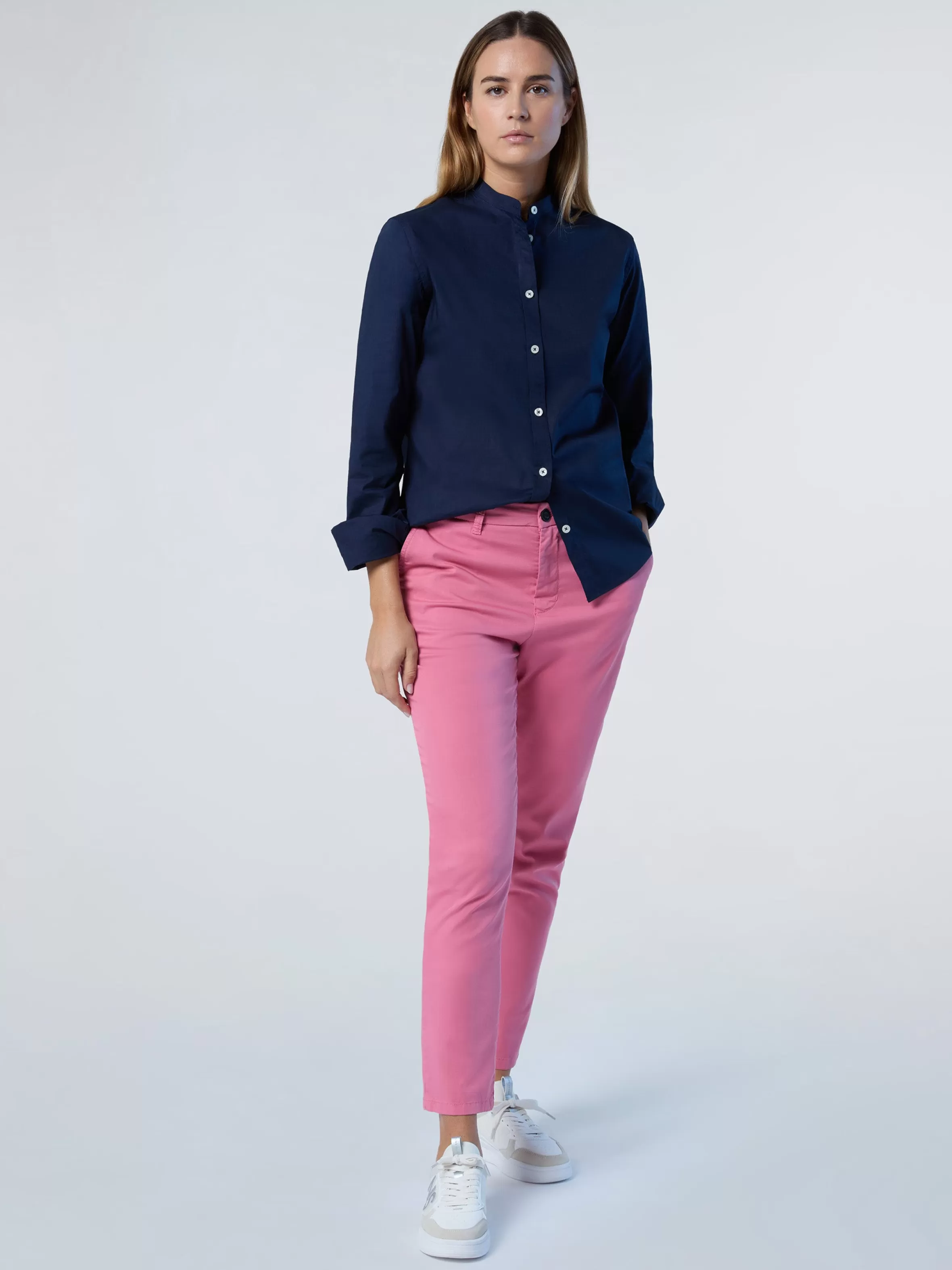 Donna North Sails Pantaloni Chino In Gabardina