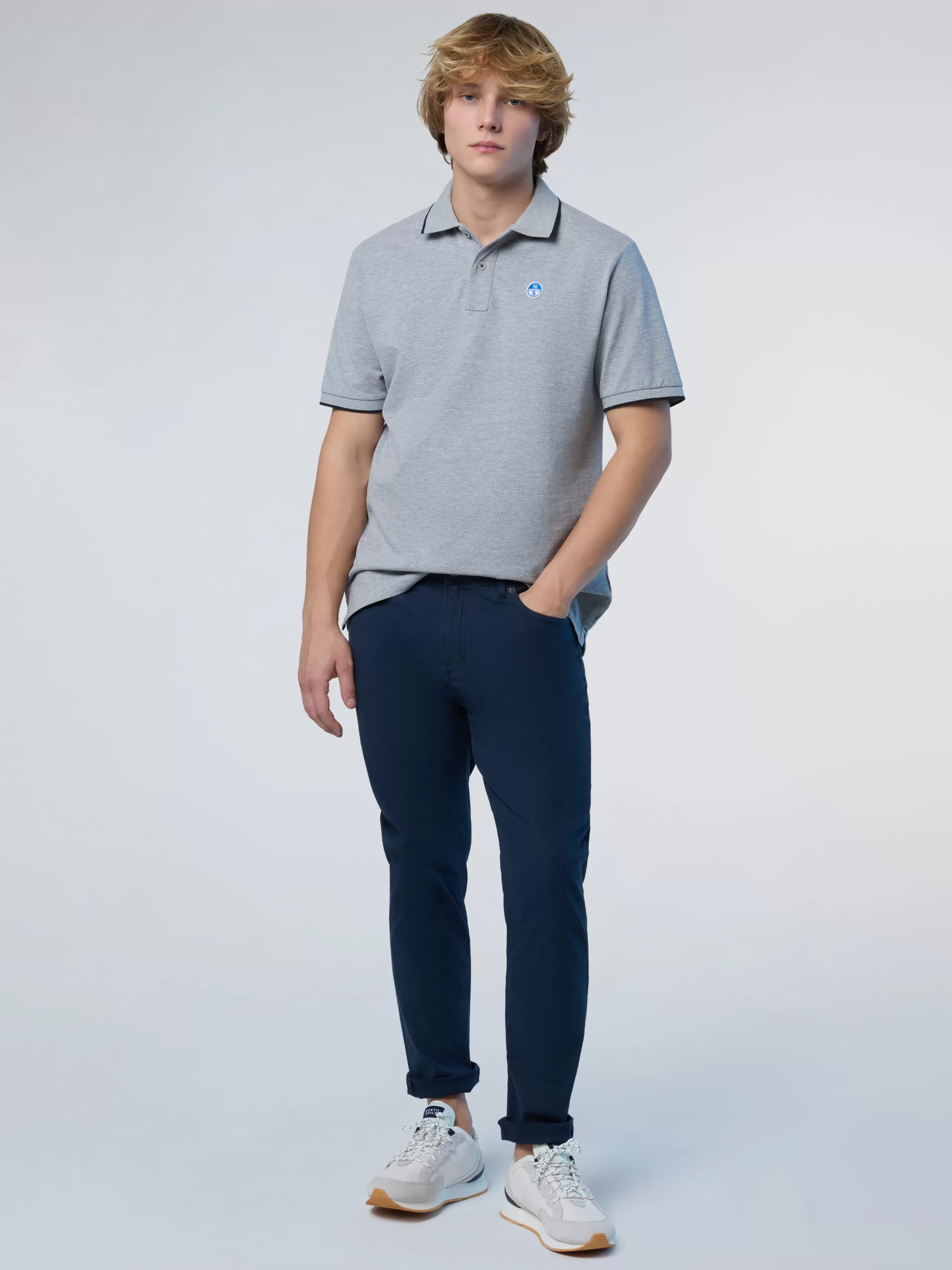 Uomo North Sails Pantaloni Davis In Cotone