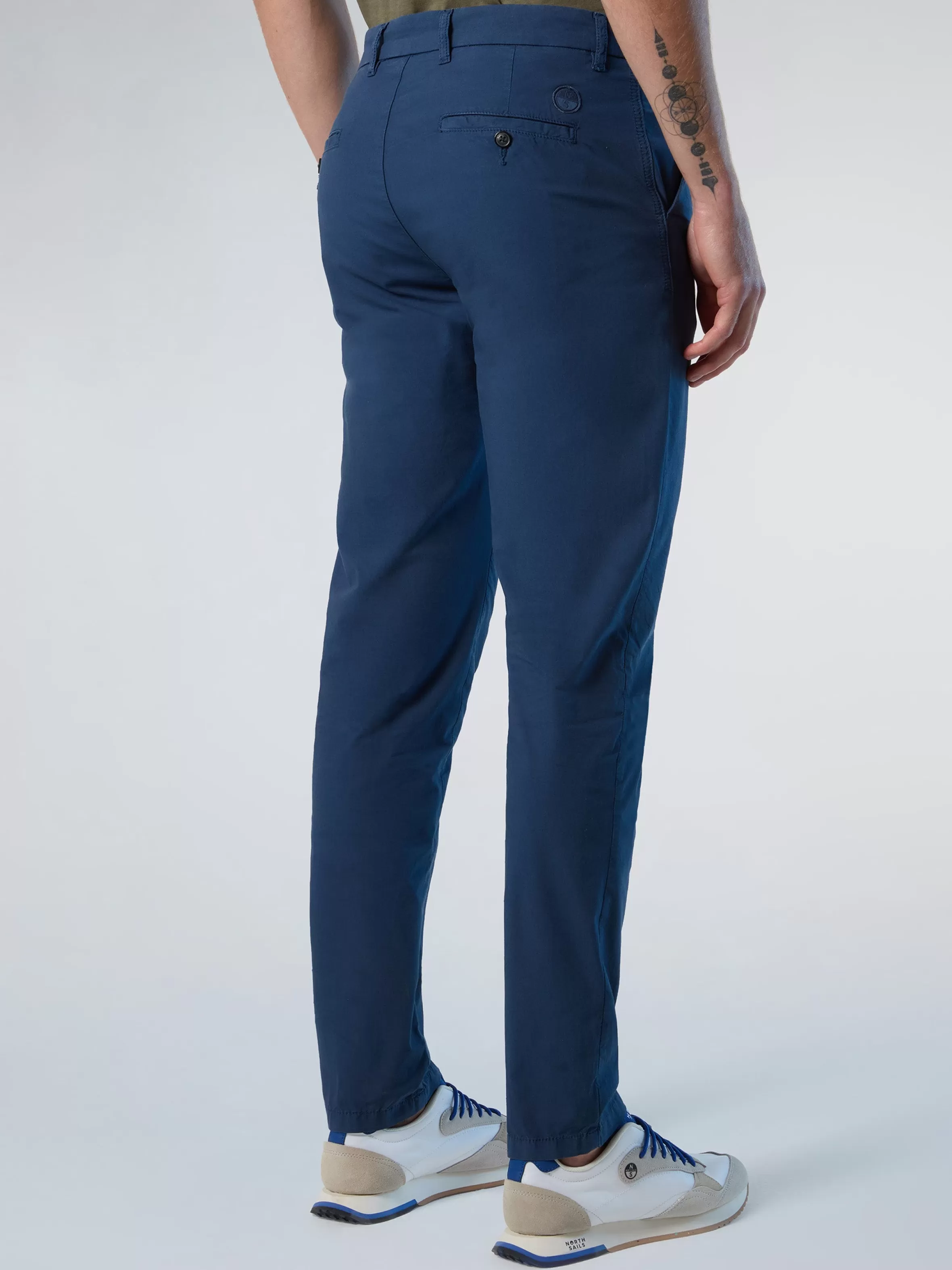 Uomo North Sails Pantaloni Defender In Popeline