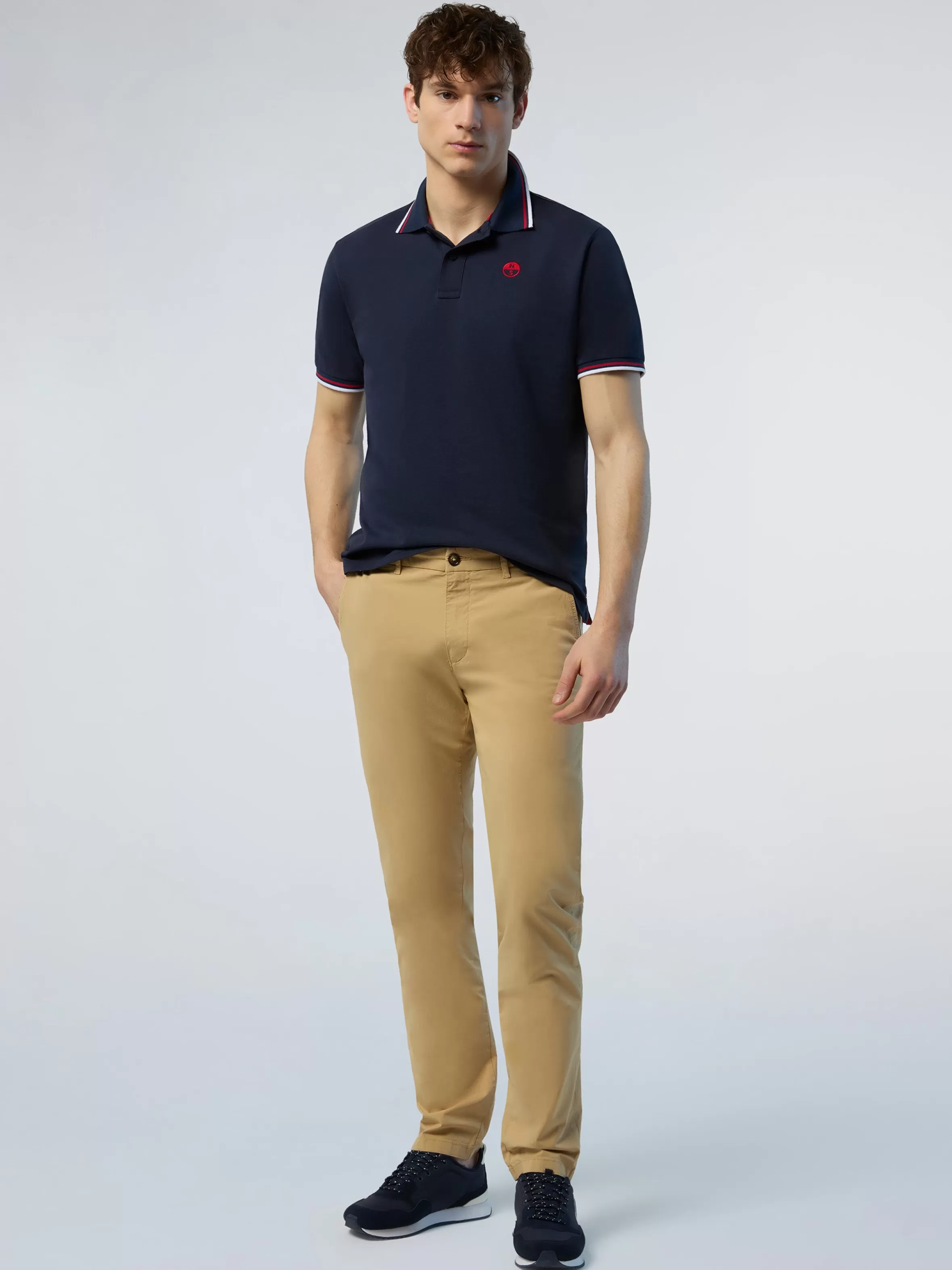 Uomo North Sails Pantaloni Defender In Popeline