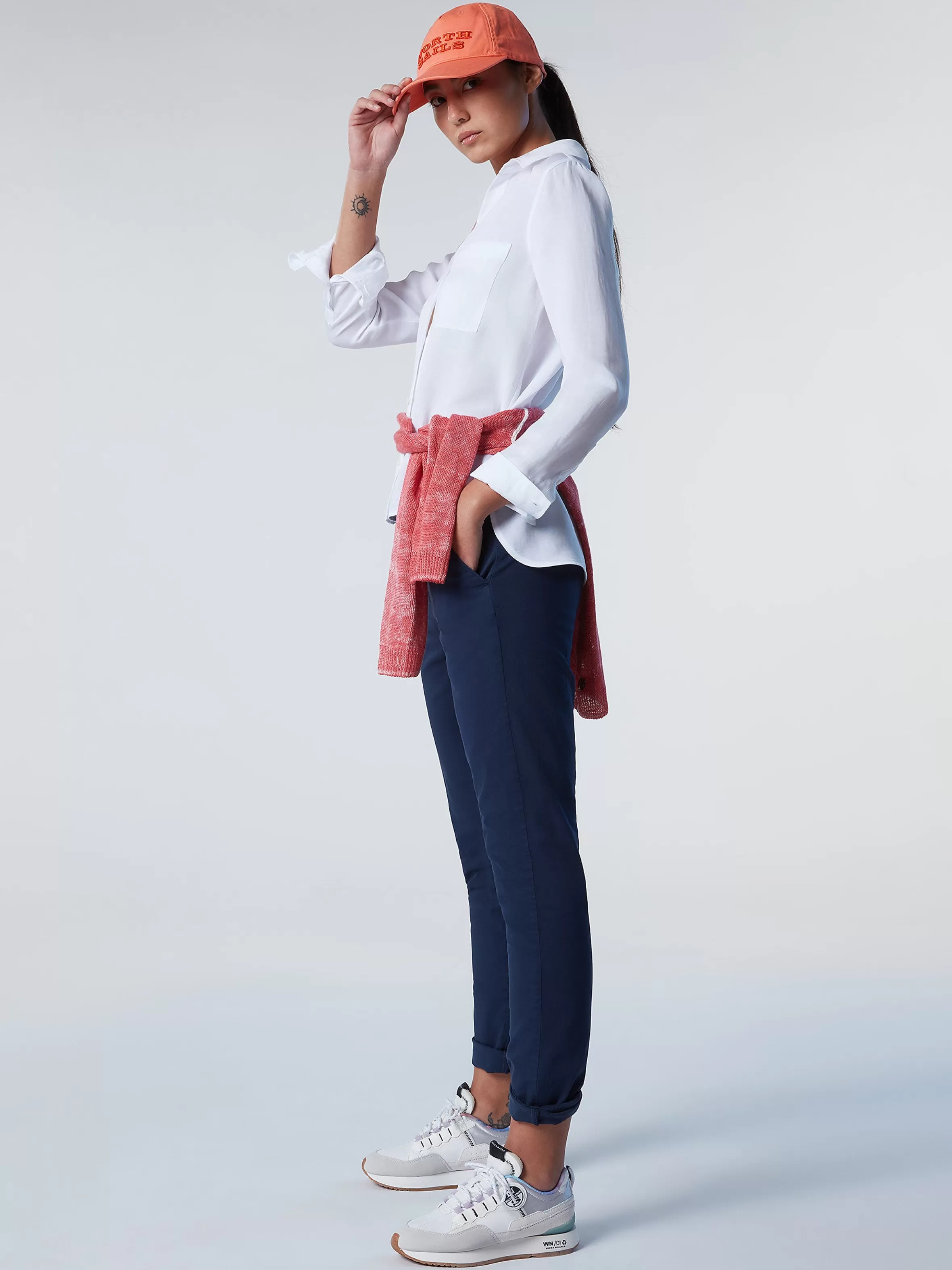 Donna North Sails Pantaloni In Cotone Organico