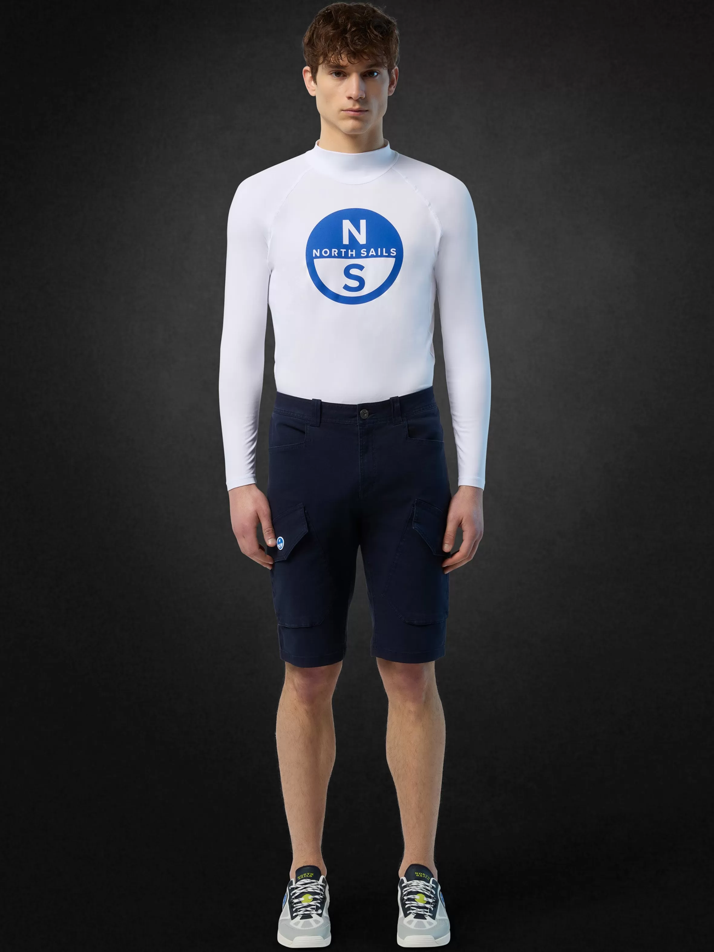 Uomo North Sails Performance Long-sleeve Rash Guard