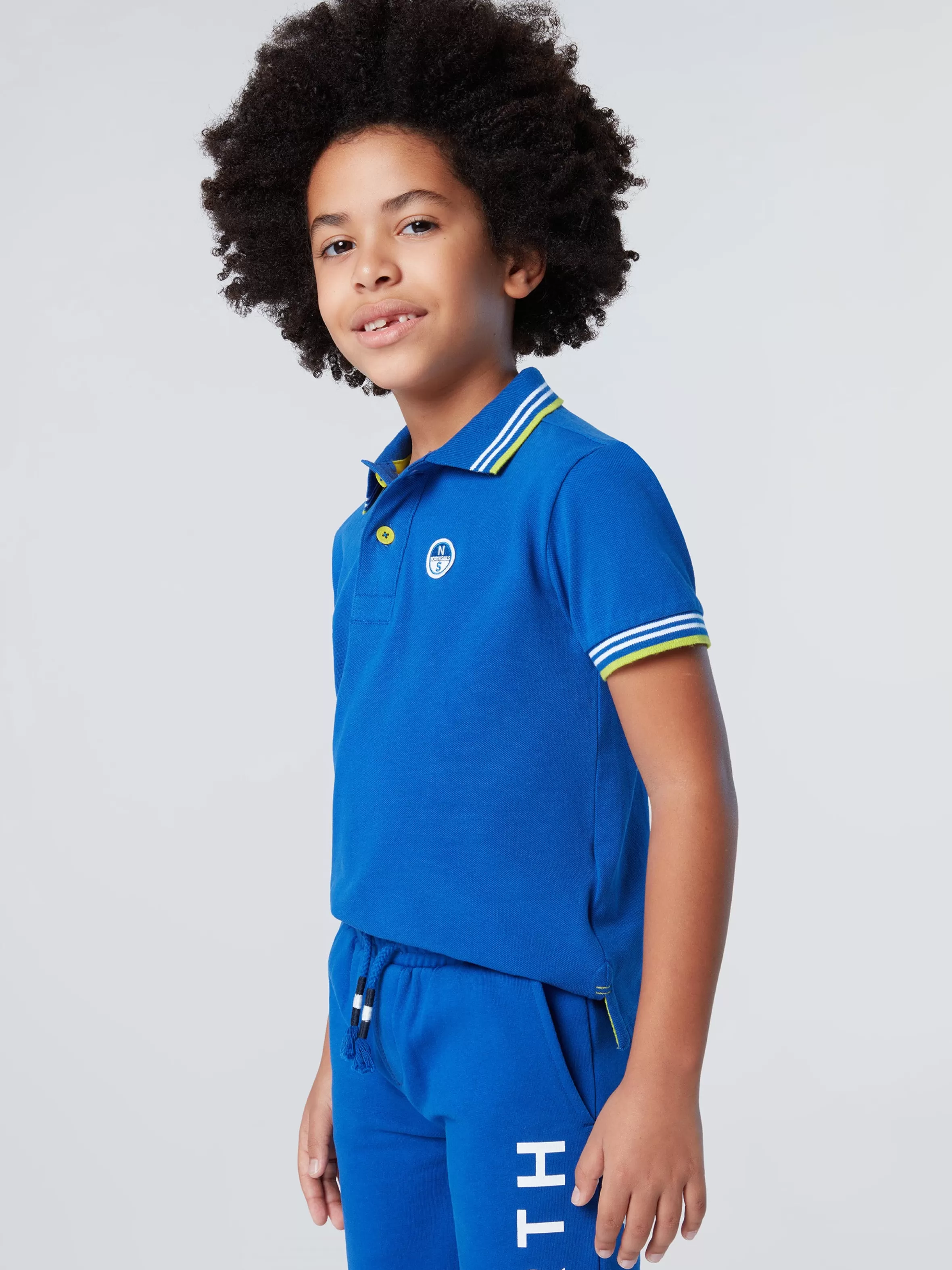 North Sails Polo Con Dettagli A Righe