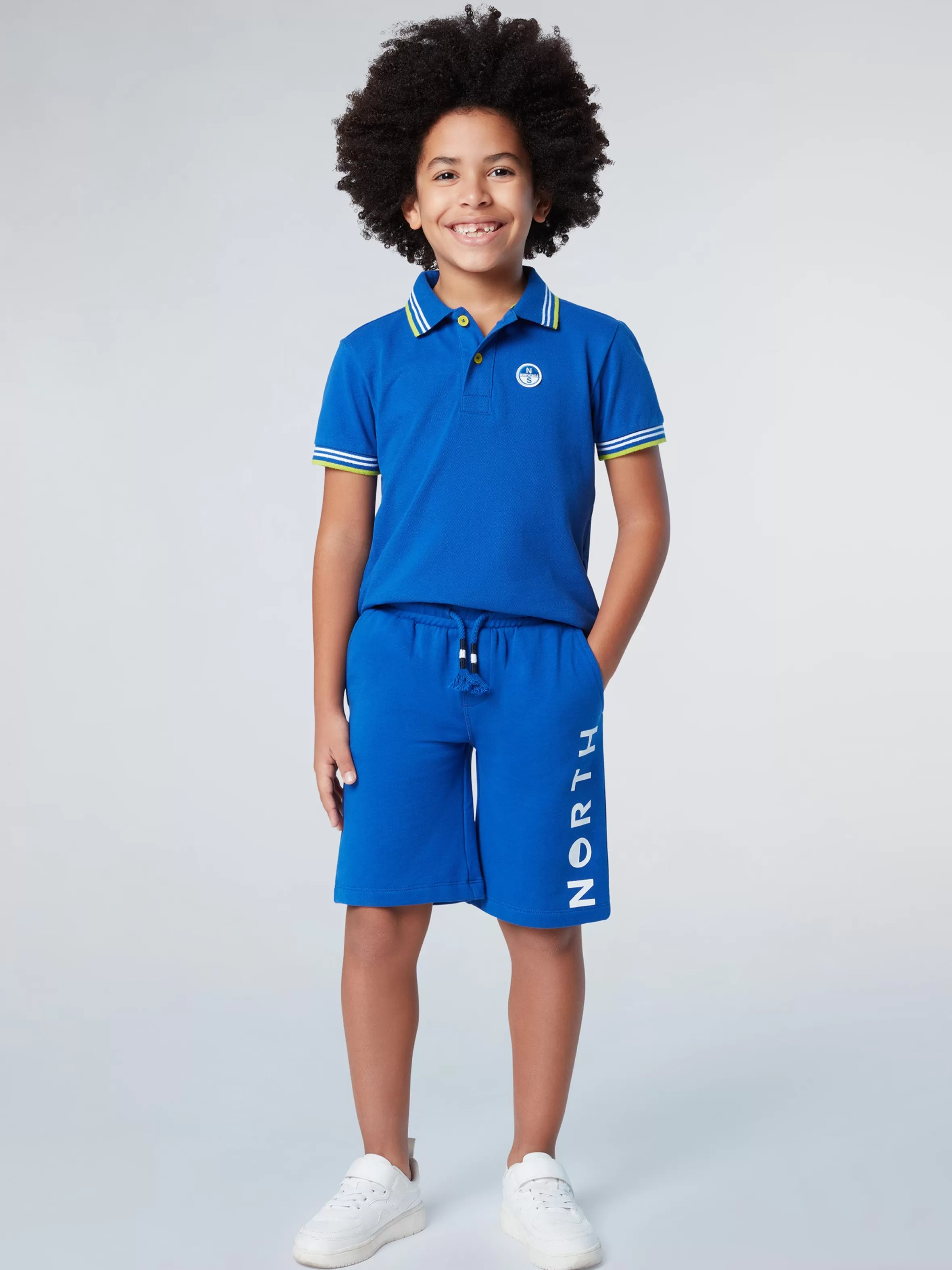 North Sails Polo Con Dettagli A Righe