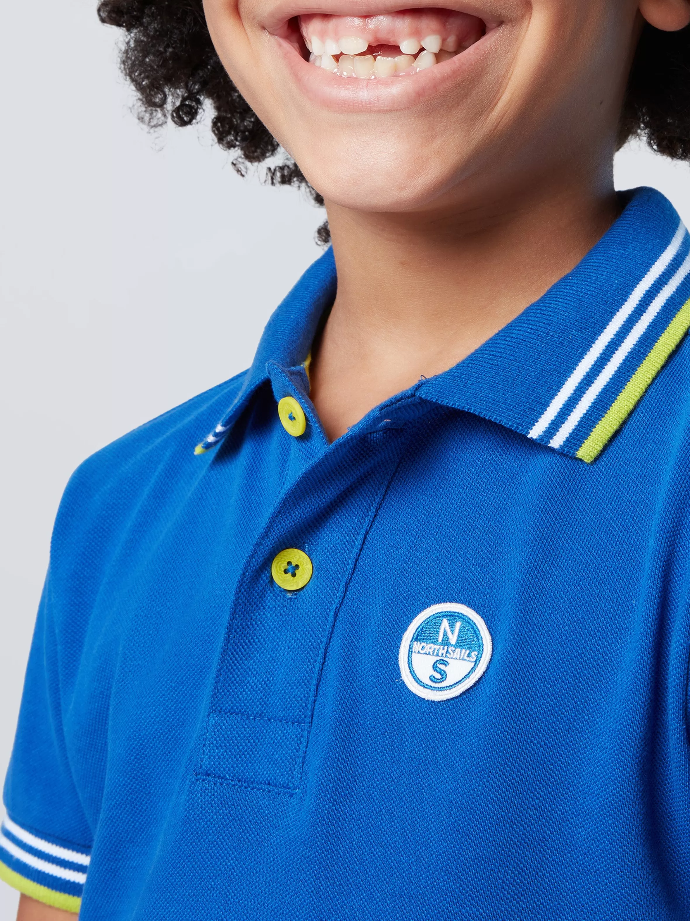 North Sails Polo Con Dettagli A Righe
