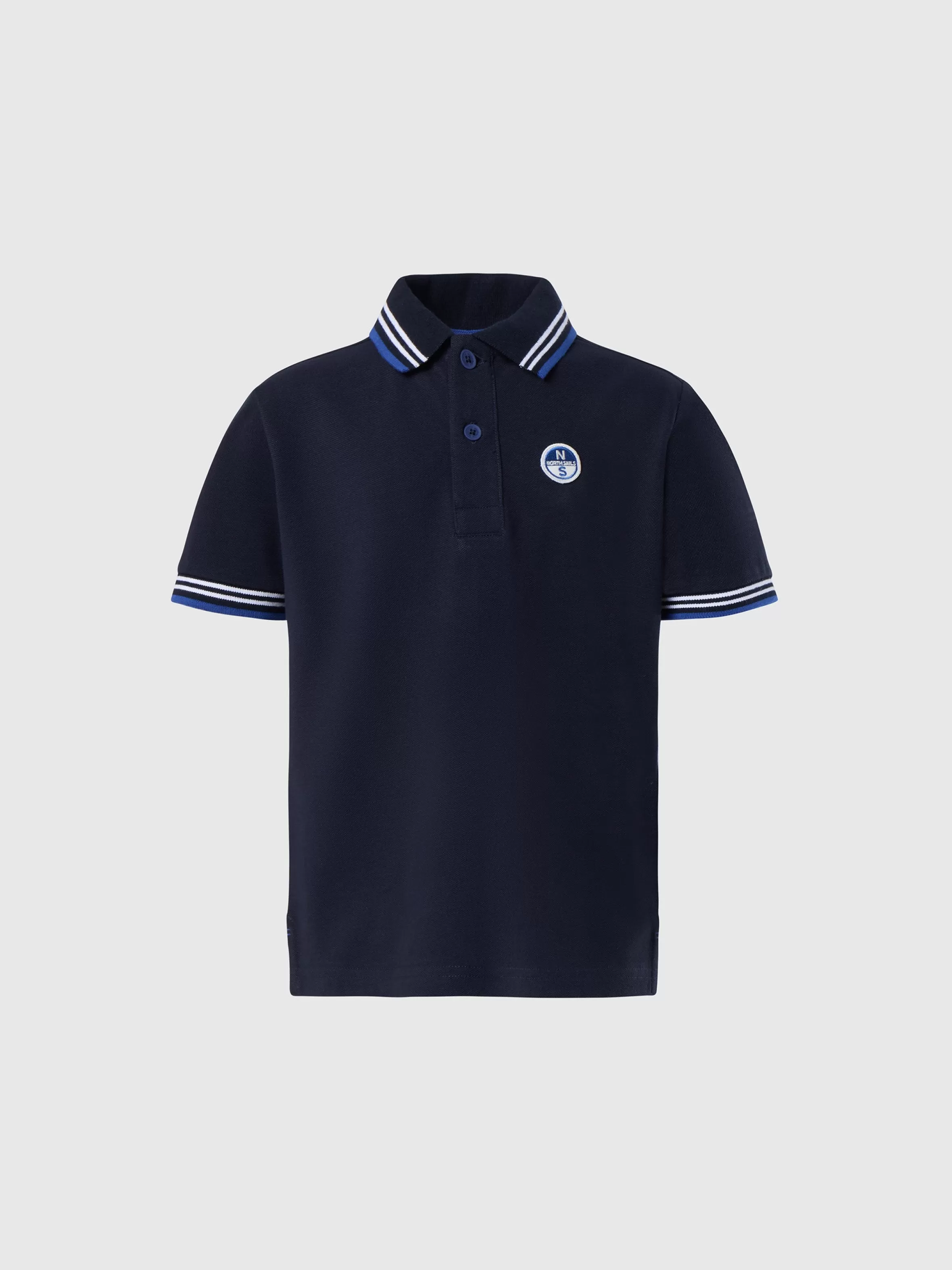 North Sails Polo Con Dettagli A Righe