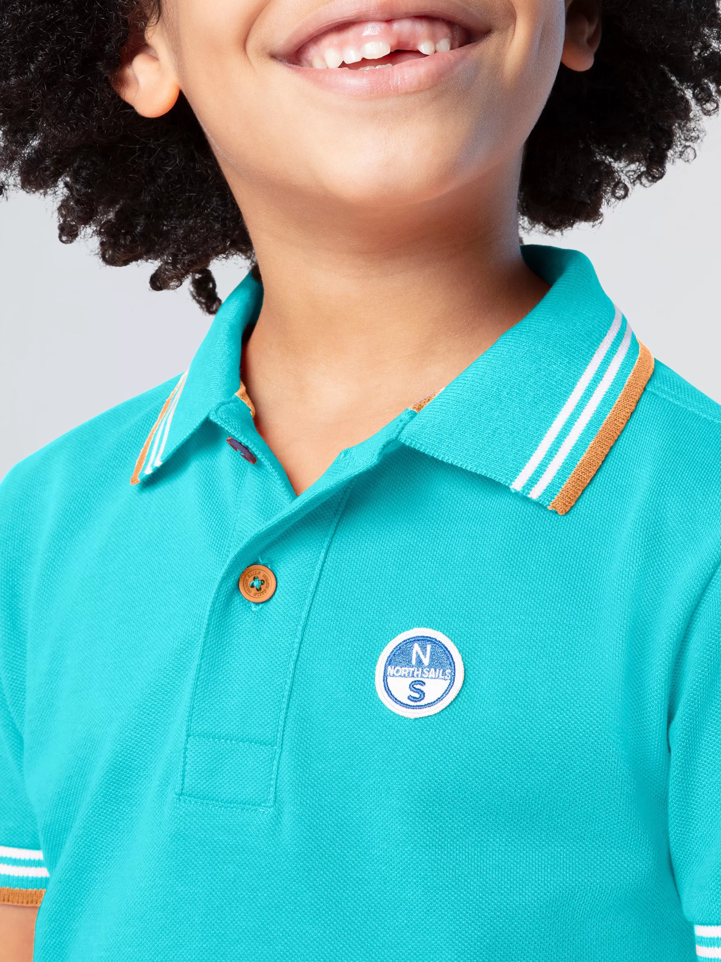 North Sails Polo Con Dettagli A Righe