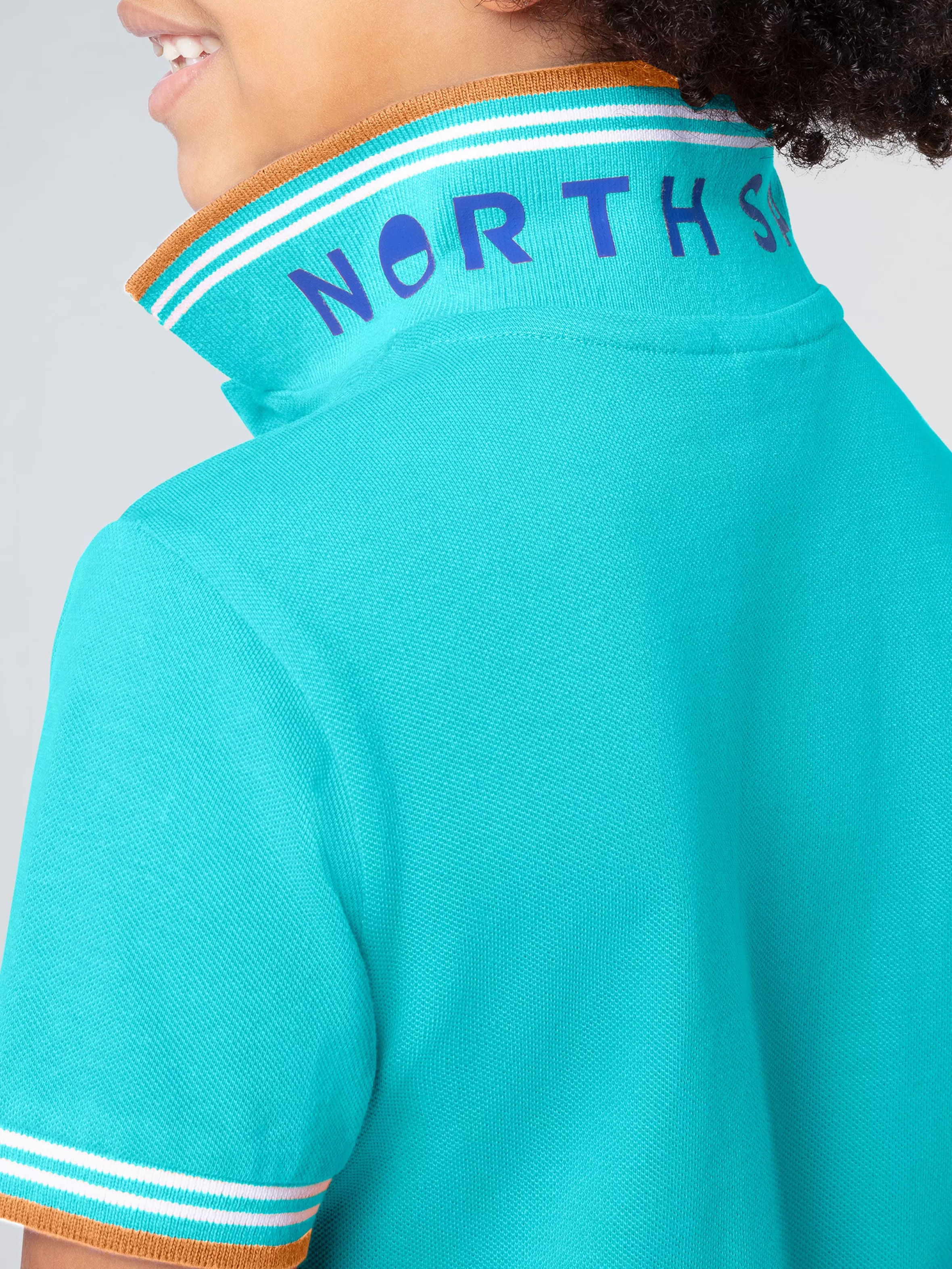 North Sails Polo Con Dettagli A Righe