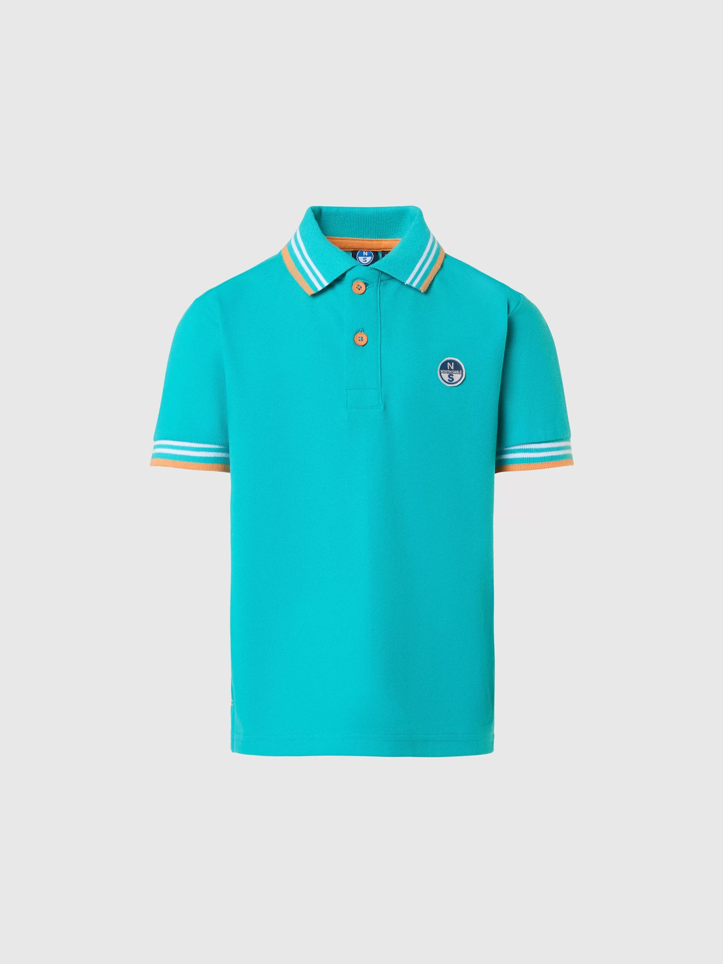 North Sails Polo Con Dettagli A Righe