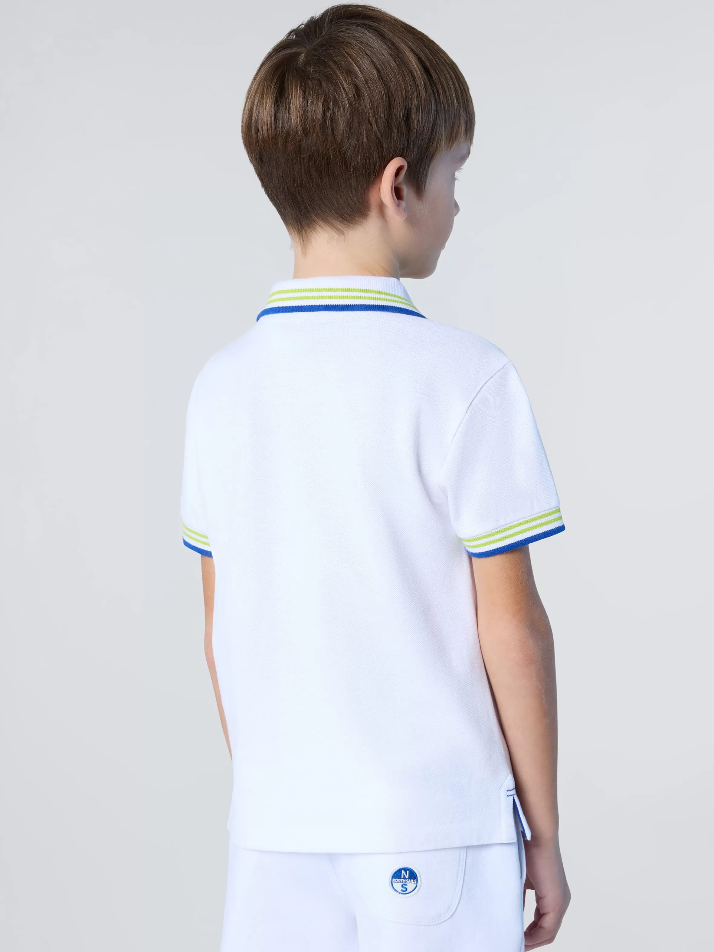 North Sails Polo Con Dettagli A Righe