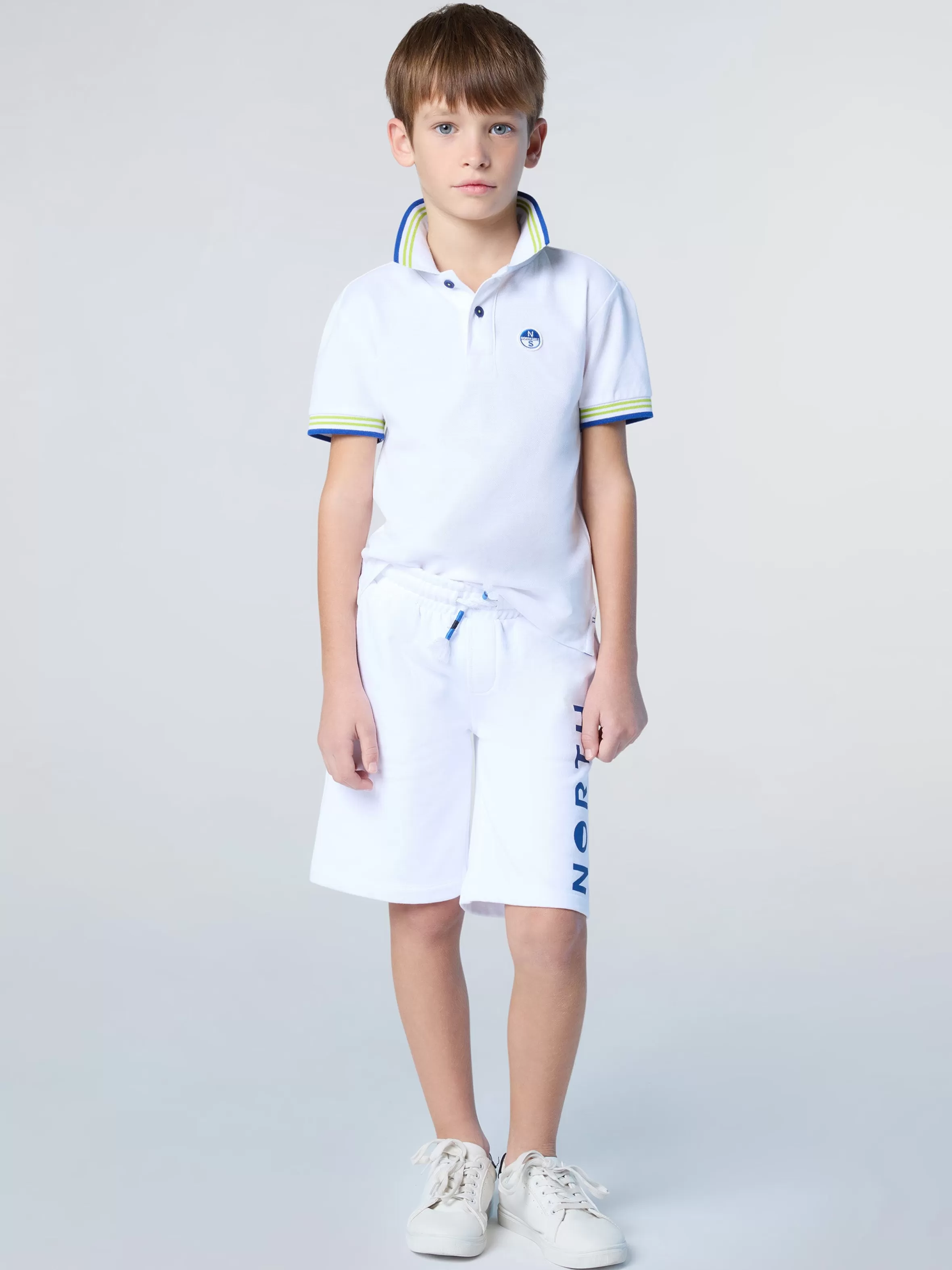North Sails Polo Con Dettagli A Righe