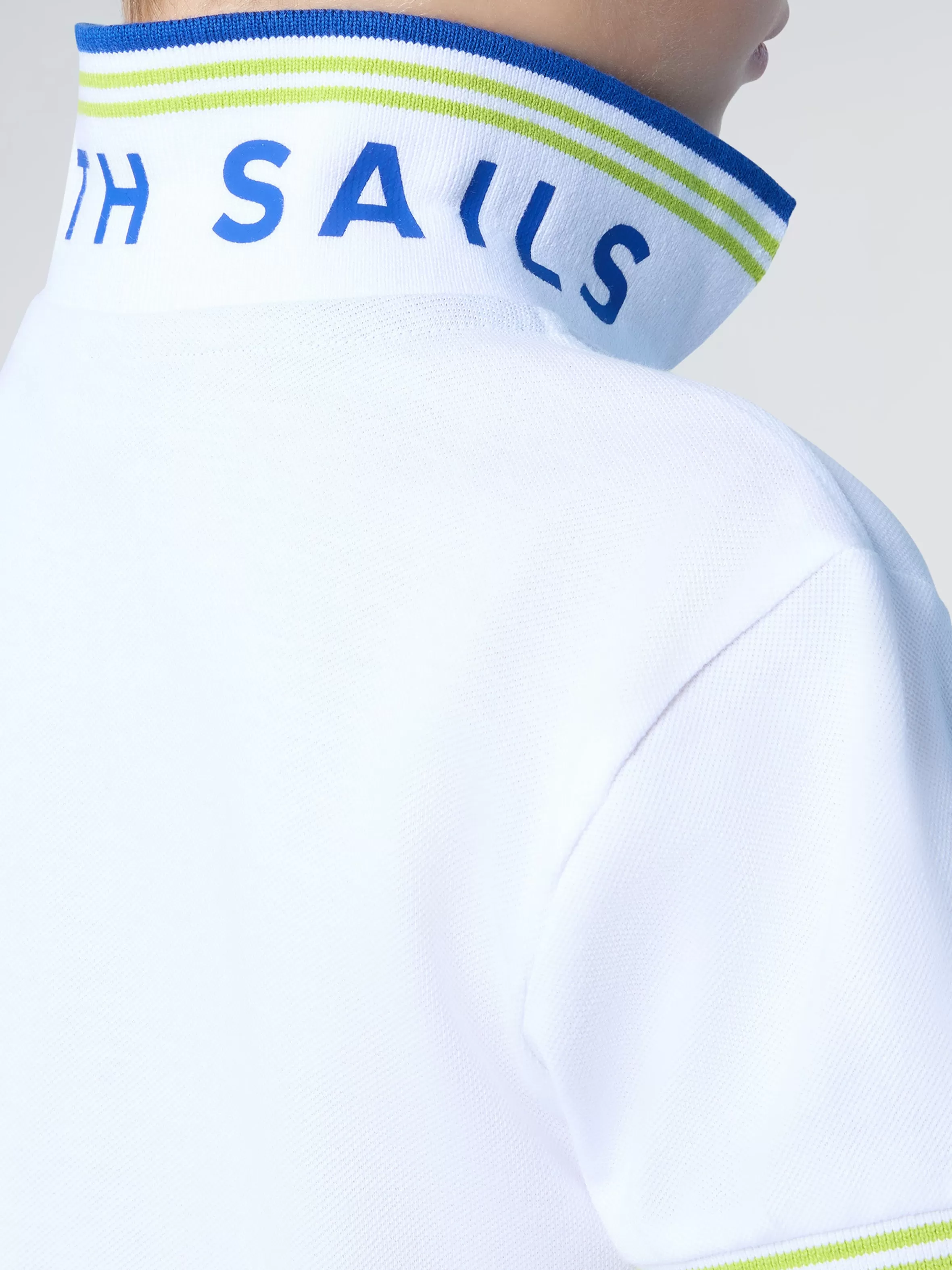 North Sails Polo Con Dettagli A Righe