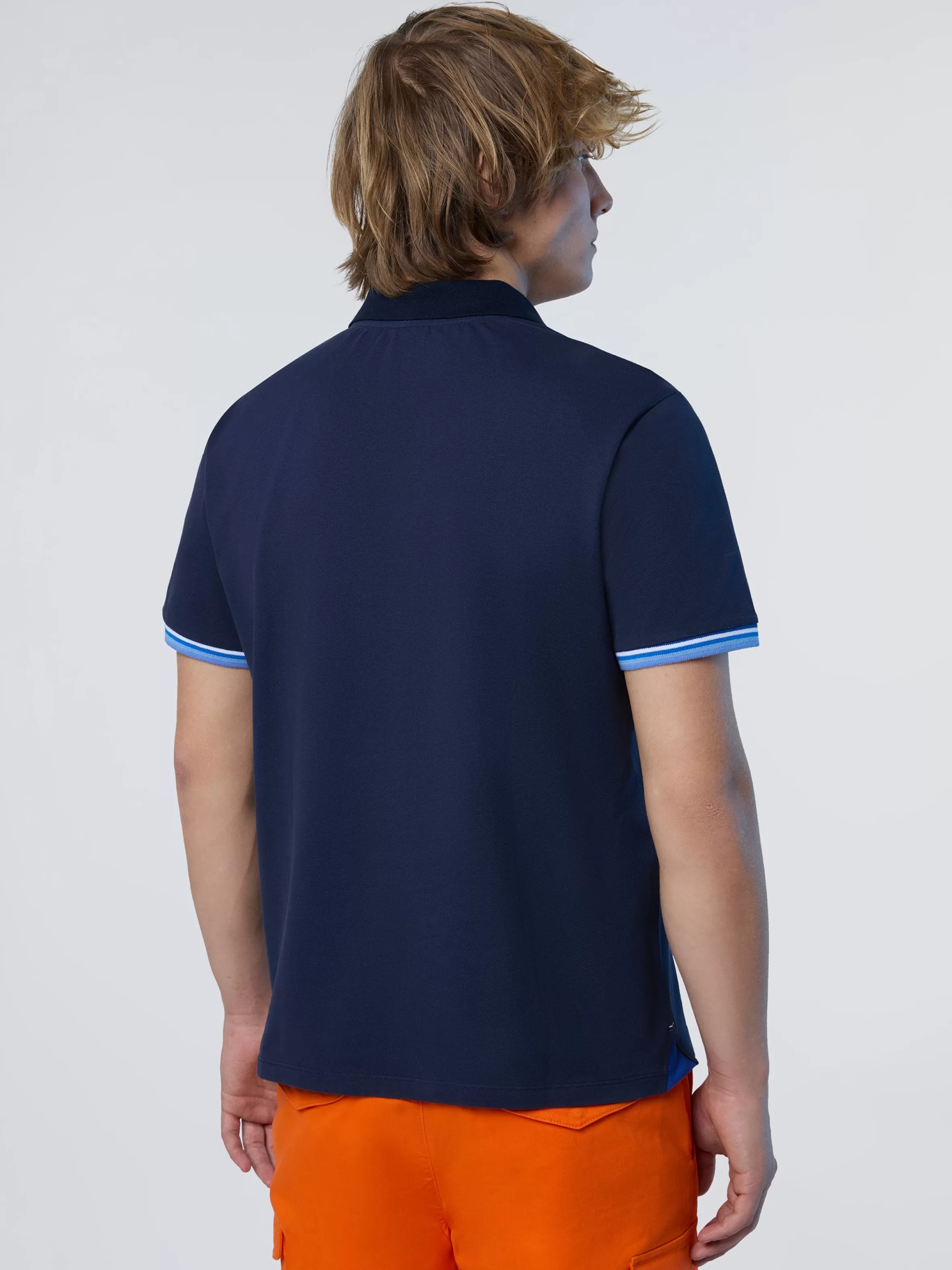 Uomo North Sails Polo Con Dettagli A Righe