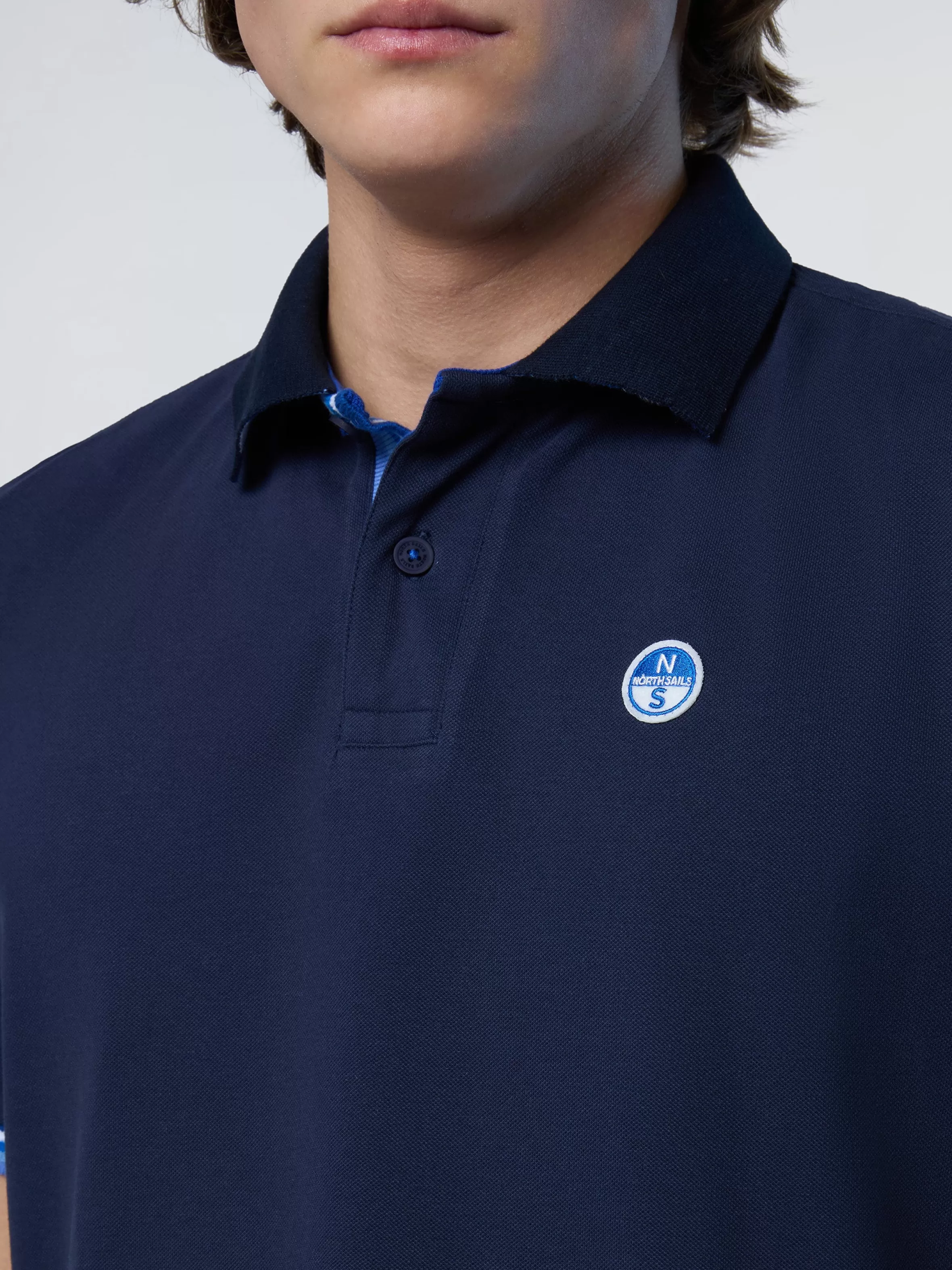 Uomo North Sails Polo Con Dettagli A Righe