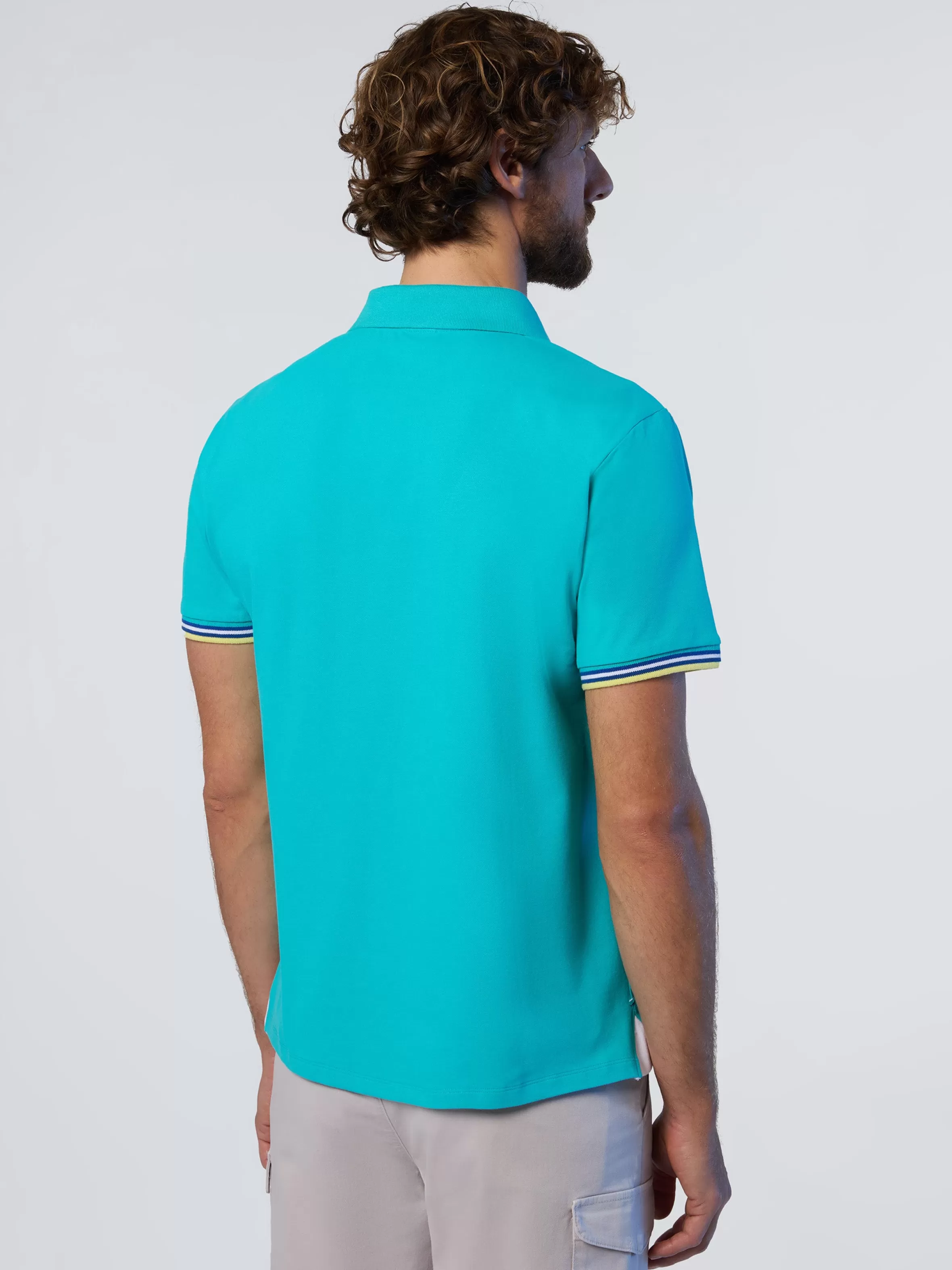 Uomo North Sails Polo Con Dettagli A Righe