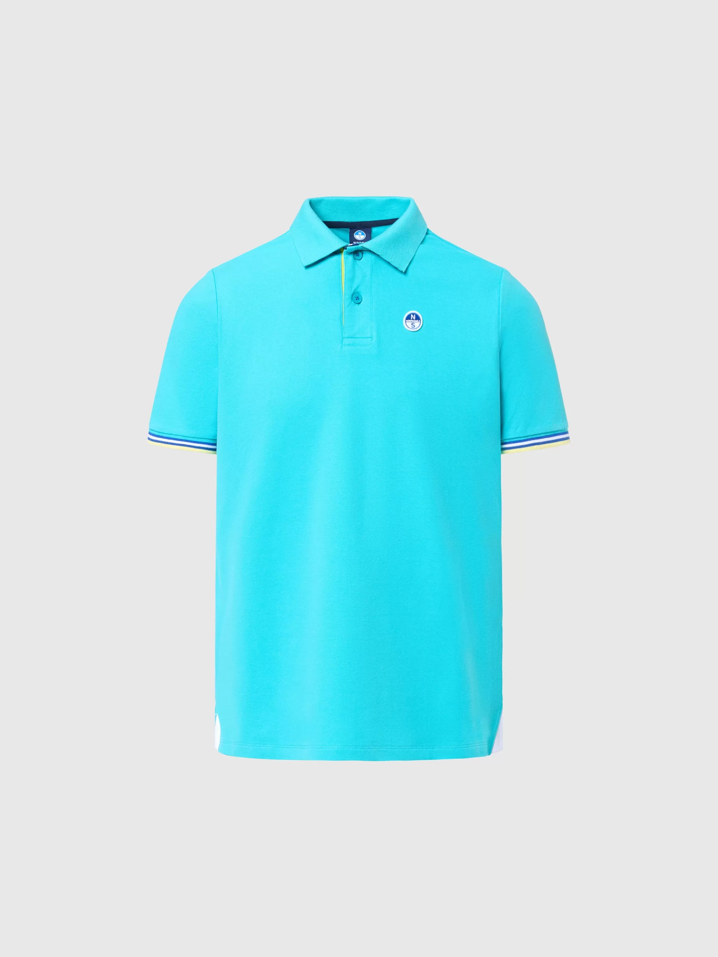 Uomo North Sails Polo Con Dettagli A Righe