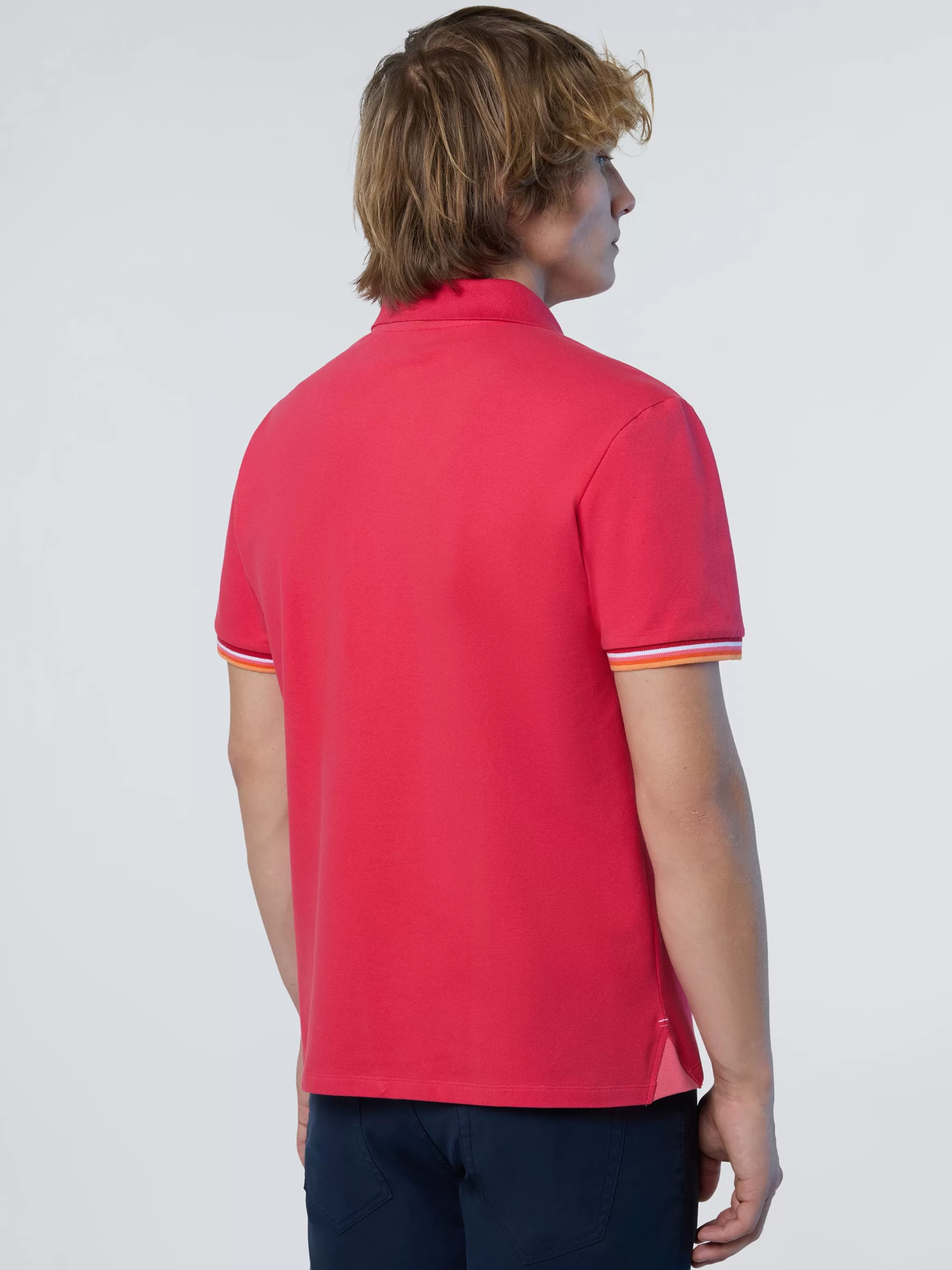Uomo North Sails Polo Con Dettagli A Righe