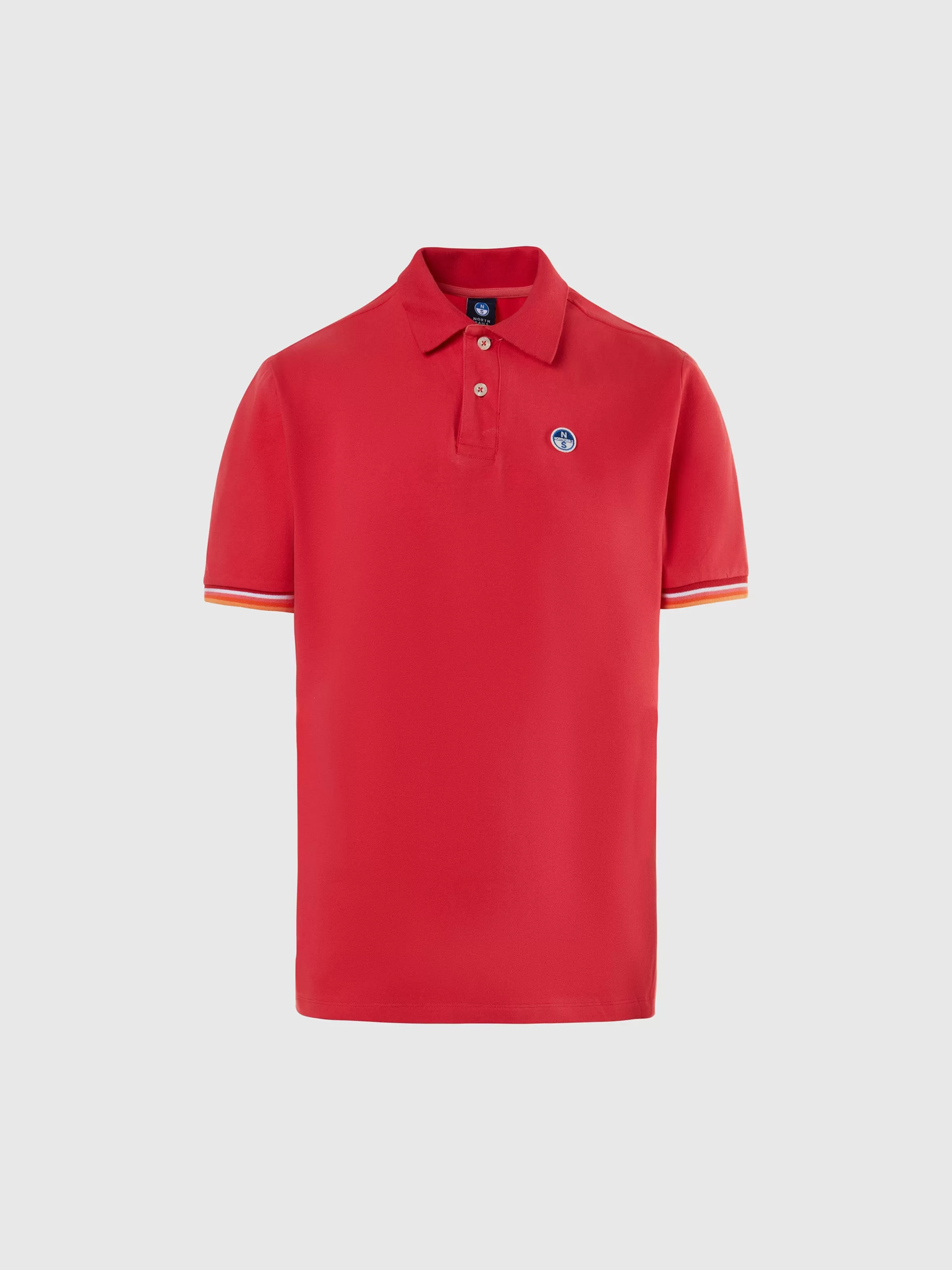 Uomo North Sails Polo Con Dettagli A Righe