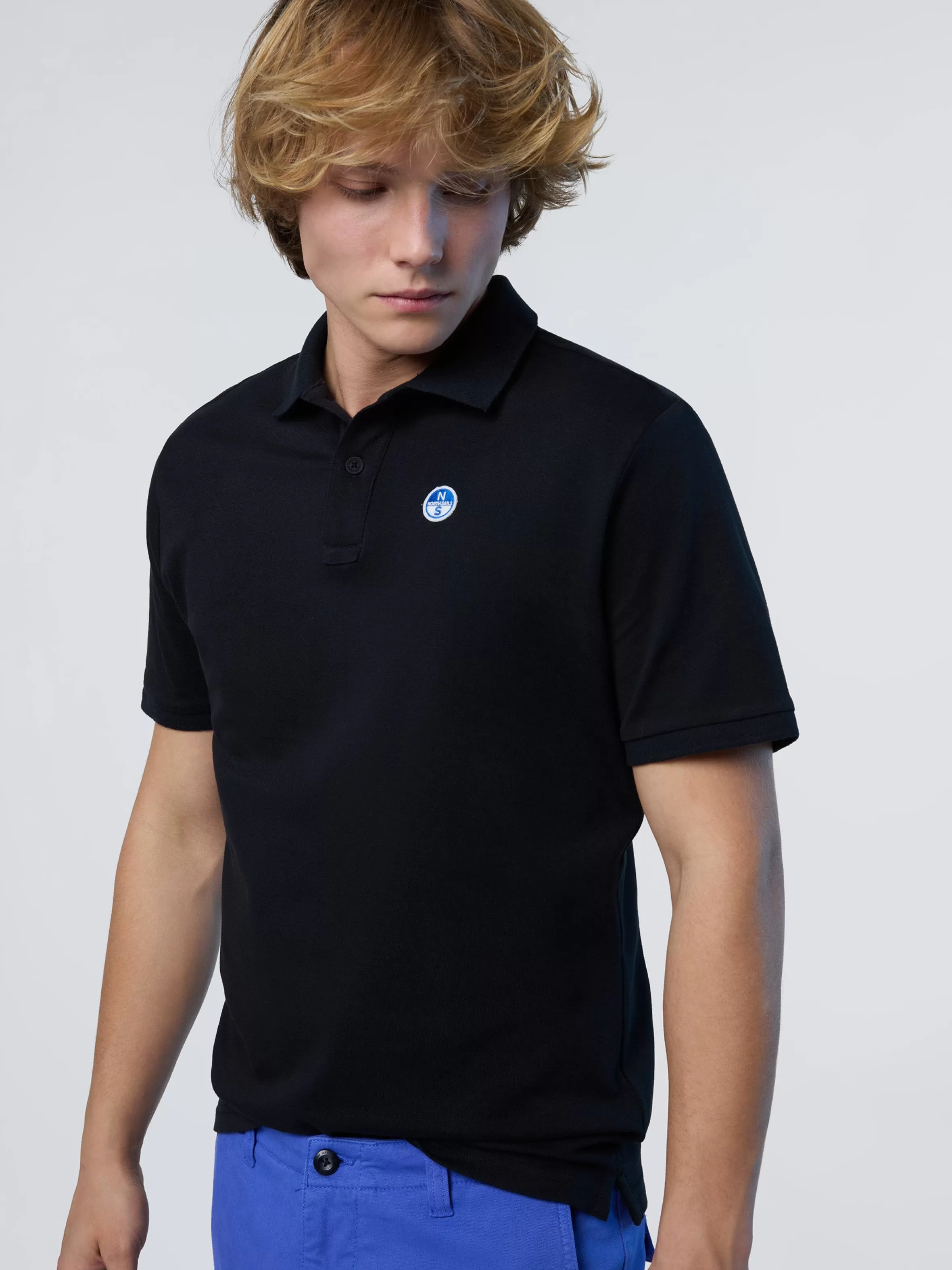 Uomo North Sails Polo Con Patch Logo